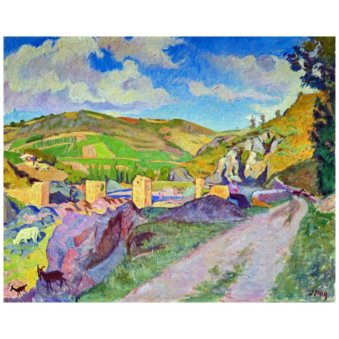  Jean Puy. Pont Romain ? Saint Maurice. 1909. Mus?e Pouchkine Moscou