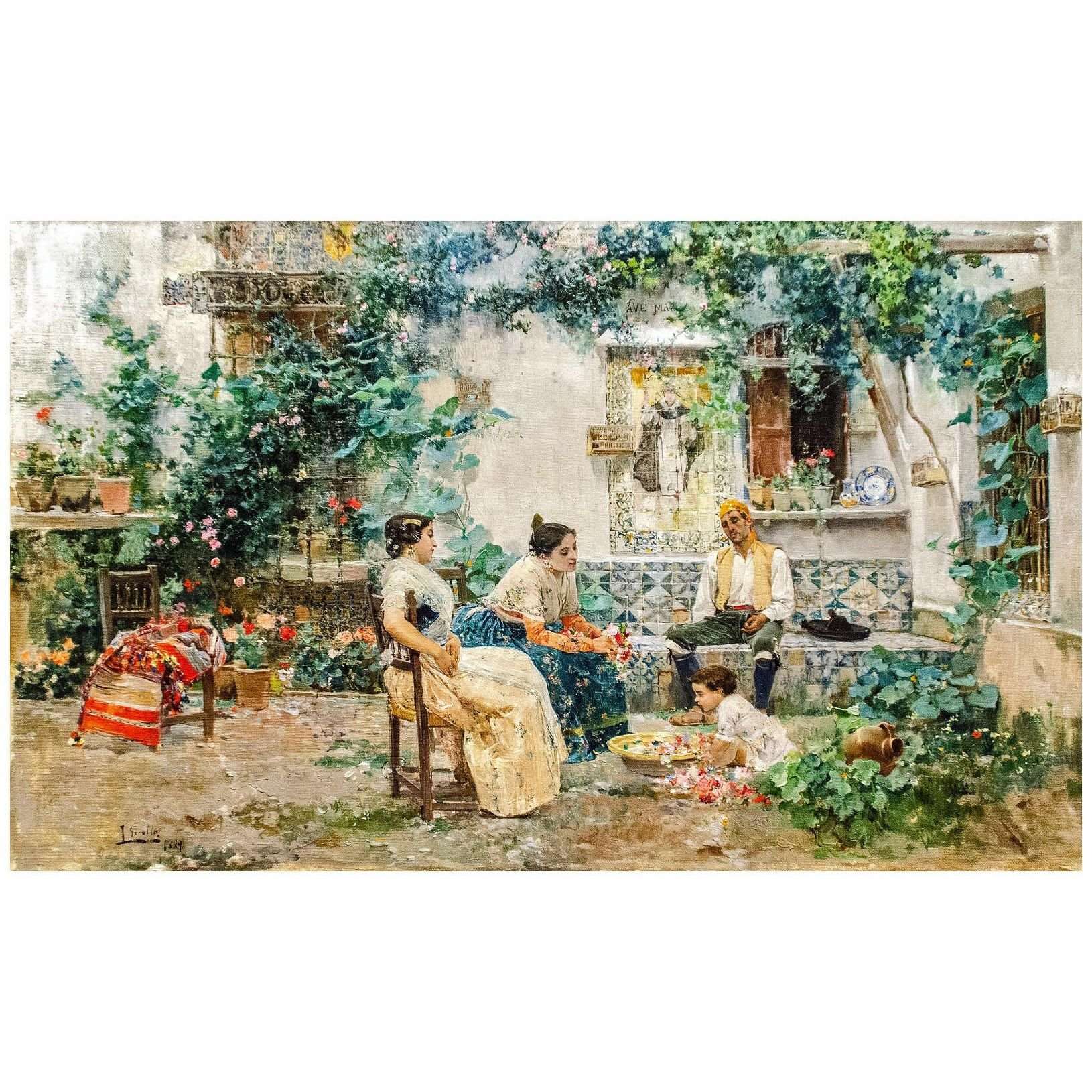  Joaquin Sorolla. Costumbres valencianas. 1889. Museo Sorolla de Madrid