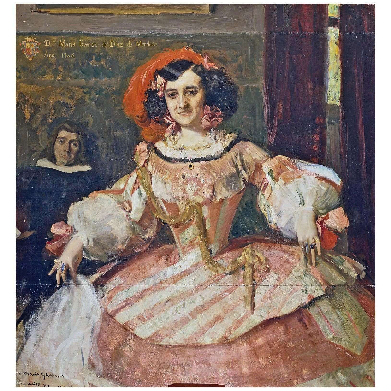  Joaquin Sorolla. Mar?a Guerrero como La Dama Boba. 1906. Museo del Prado