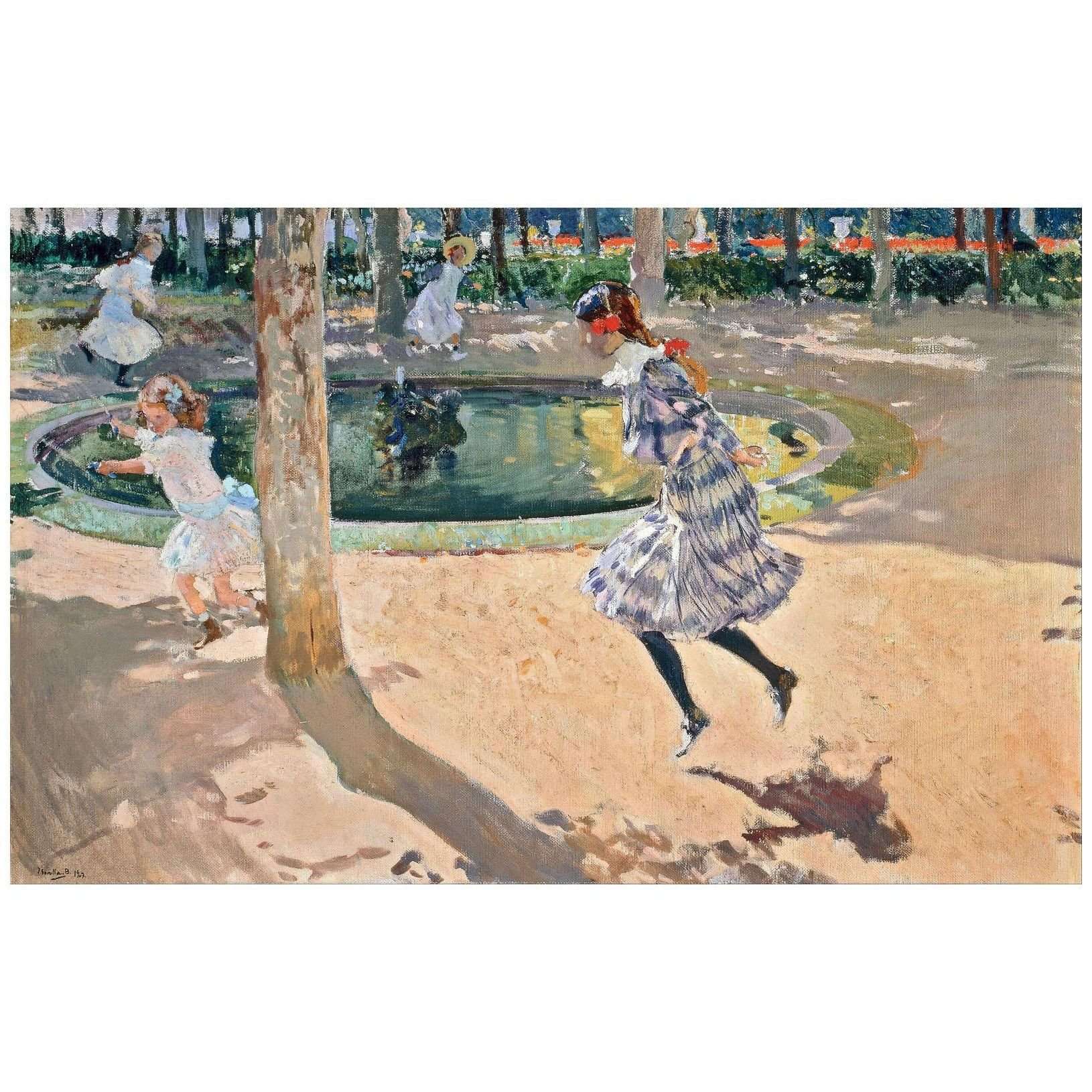  Joaquin Sorolla. Cuerda de saltar. 1907. Museo Sorolla Madrid