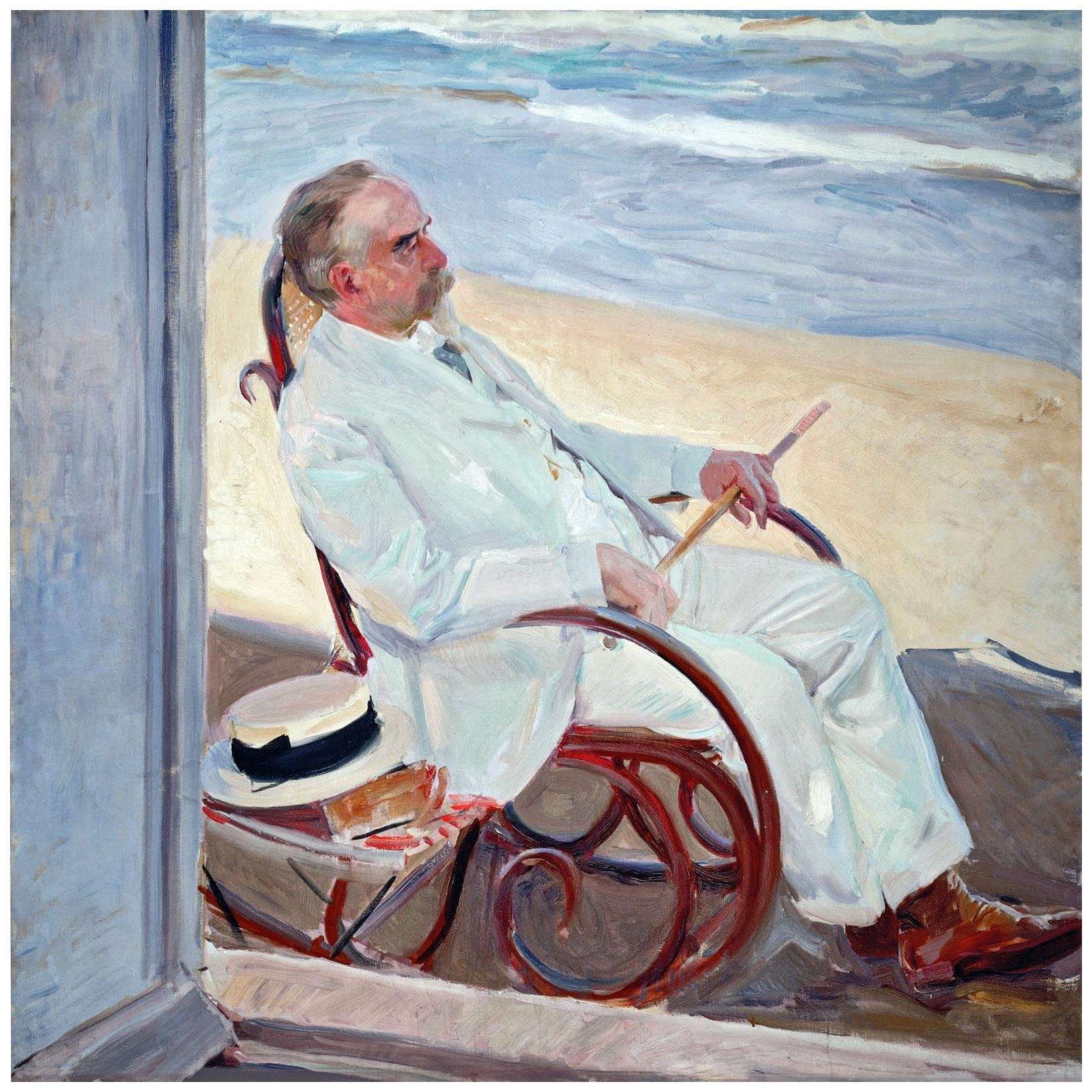  Joaquin Sorolla. Antonio Garc?a en la playa. 1909. Museo Sorolla de Madrid