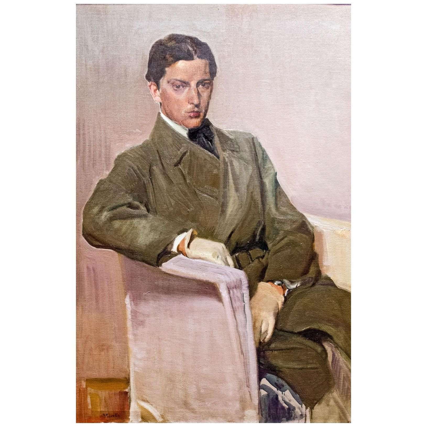  Joaquin Sorolla. Retrato de Joaqu?n Sorolla Garc?a. 1917. Museo Sorolla Madrid