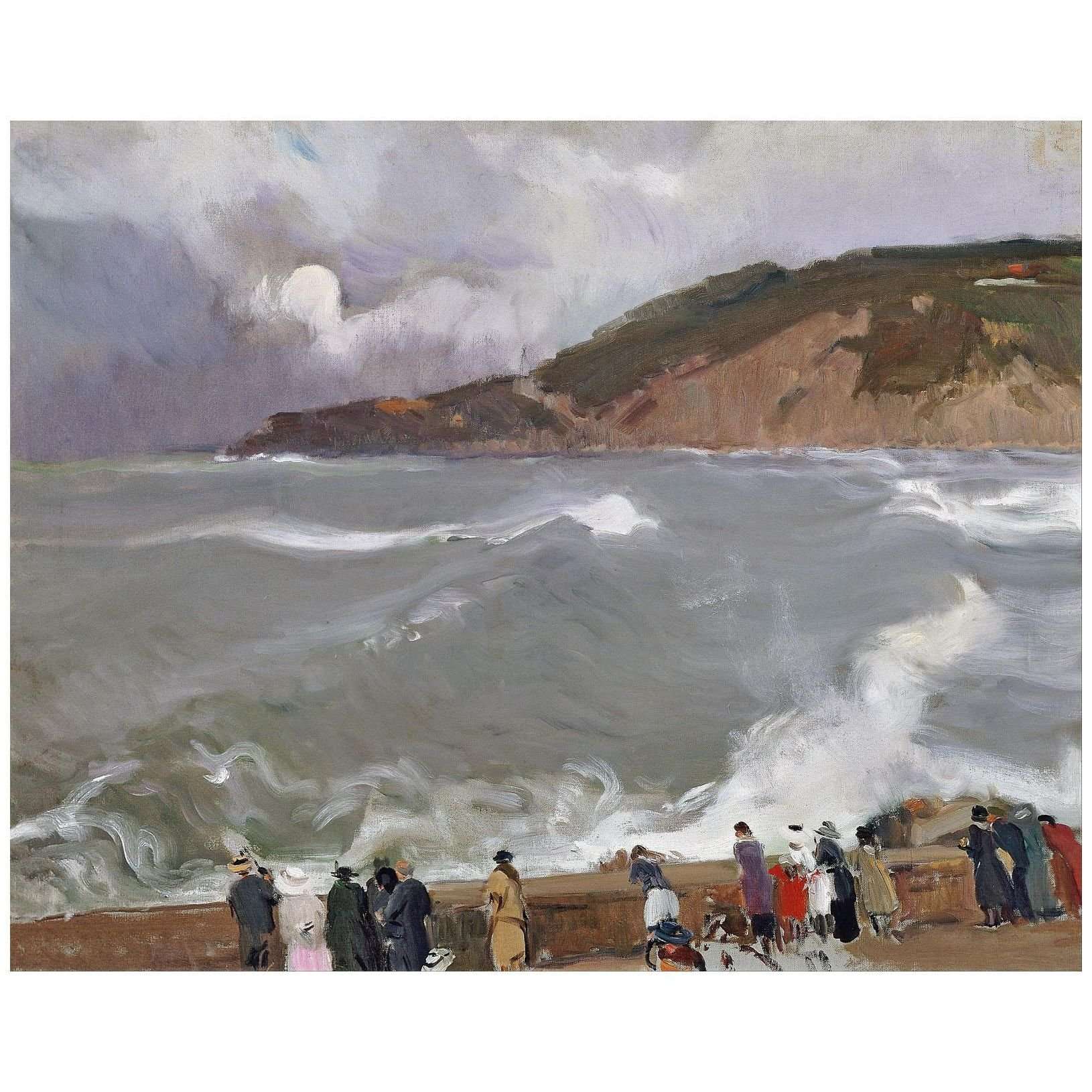 Joaquin Sorolla. Espig?n, San Sebasti?n. 1918. Museo Sorolla de Madrid