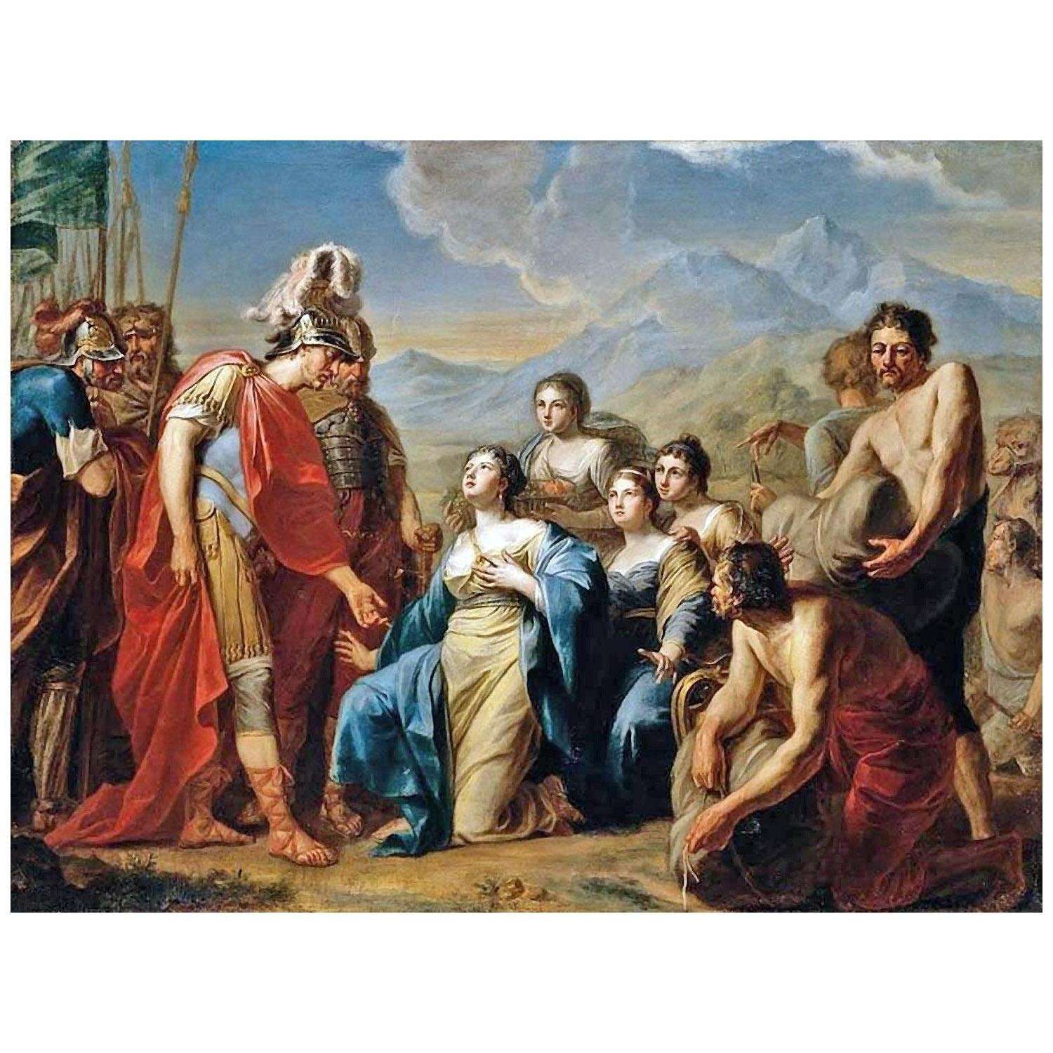 Johann Friedrich August Tischbein. K?nigin von Saba und K?nig Salomo. 1780. Privatsammlung