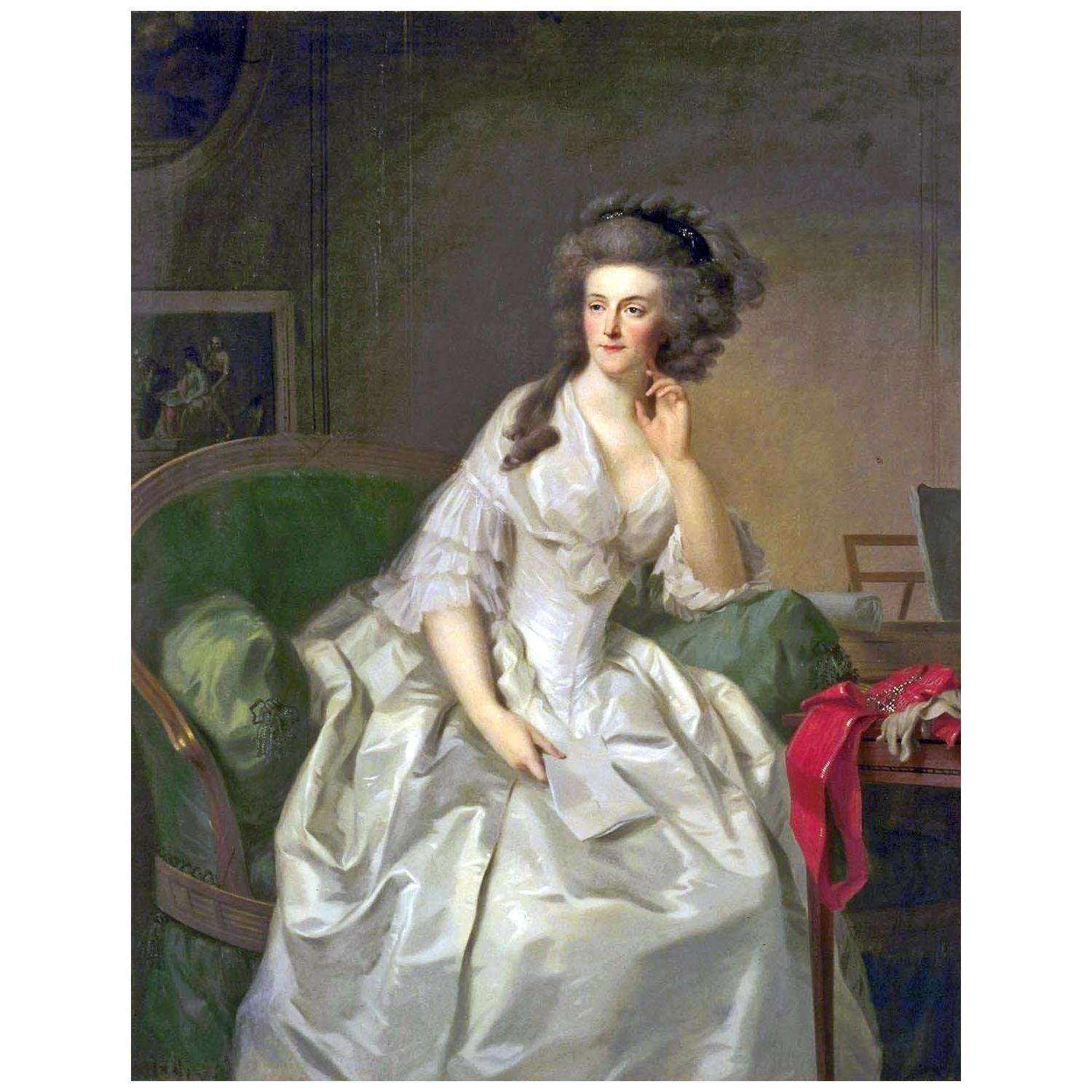  Johann Friedrich August Tischbein. Prinzessin Wilhelmina. 1789. Mauritshuis Den Haag