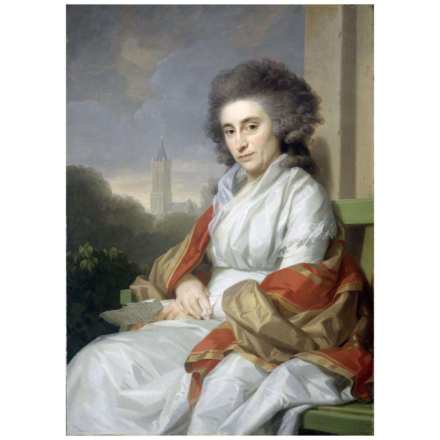  Johann Friedrich August Tischbein. Cornelia Rijdenius. 1792. Rijksmuseum Amsterdam