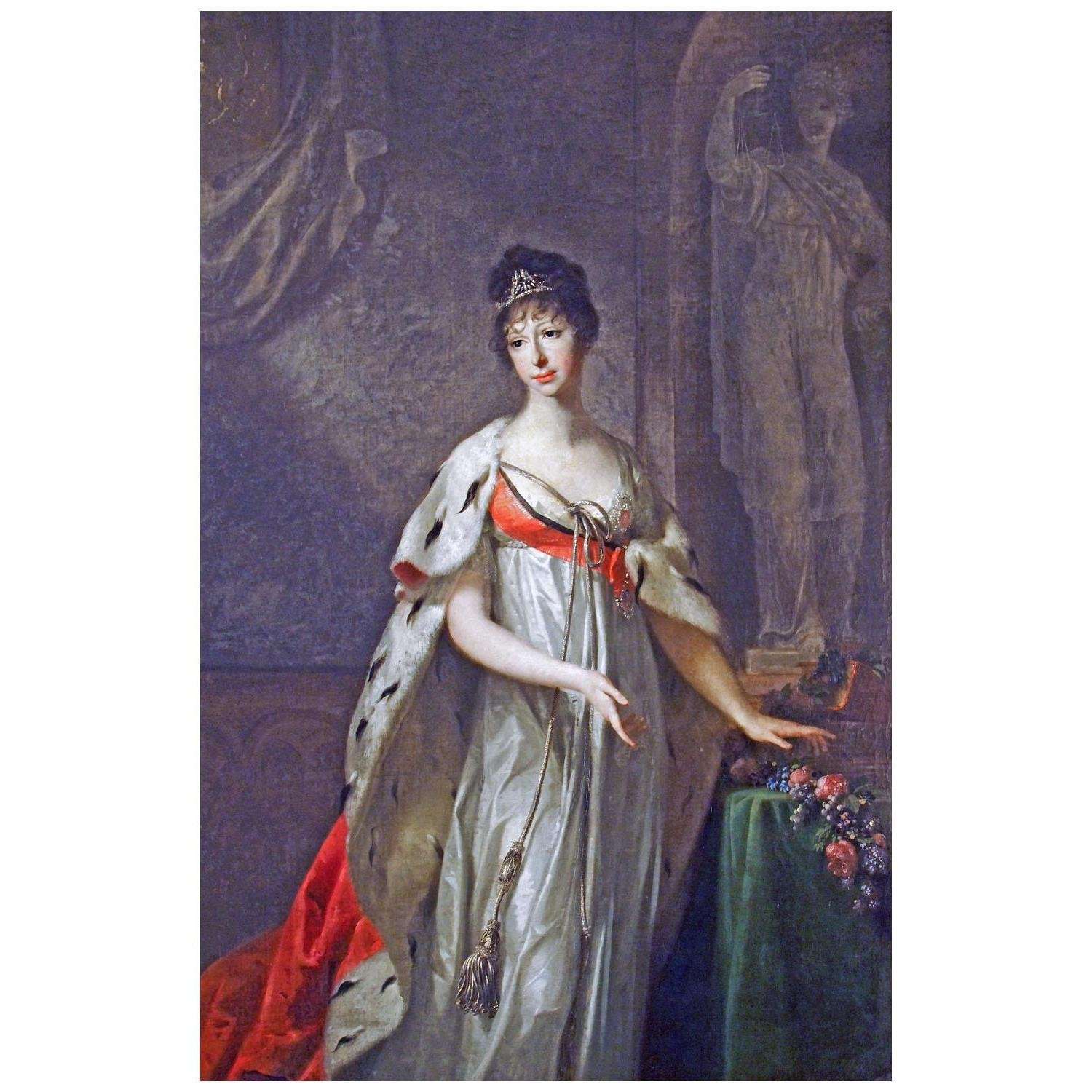  Johann Friedrich August Tischbein. Erbprinzessin Maria Pawlowna. 1805. Schloss Weimar
