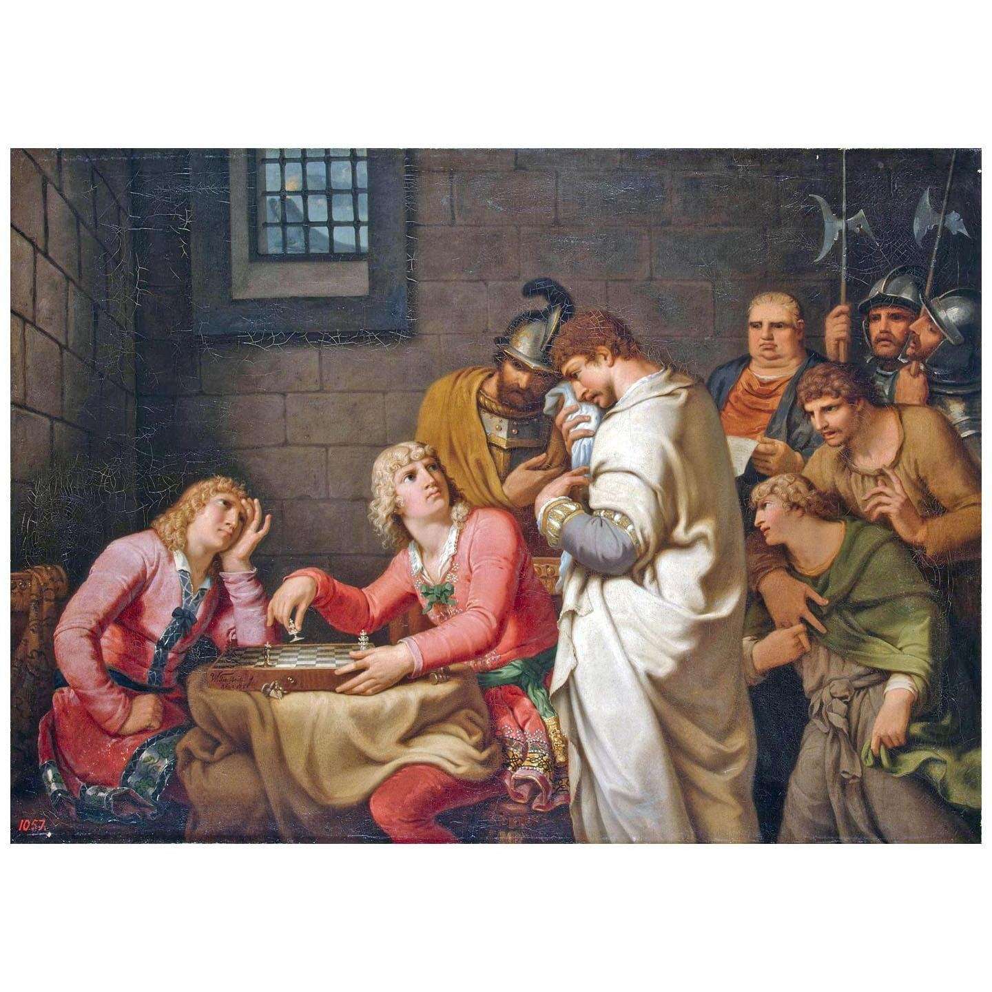  J.H.W. Tischbein. Konradin von Schwaben und Friedrich von Baden. 1785. Hermitage