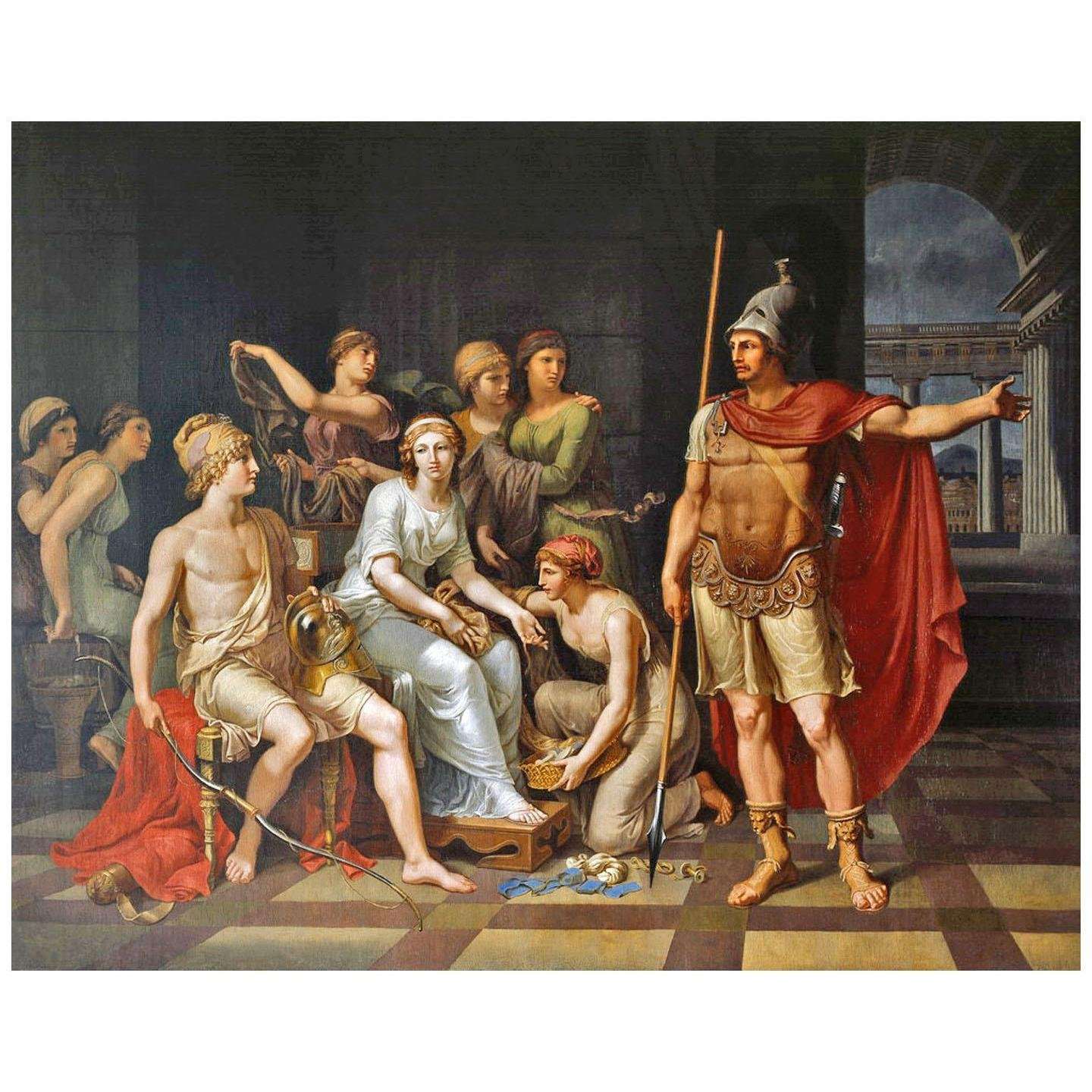  J.H.W. Tischbein. Tischbein. Hektor und Paris. 1786. Landesmuseum Oldenburg