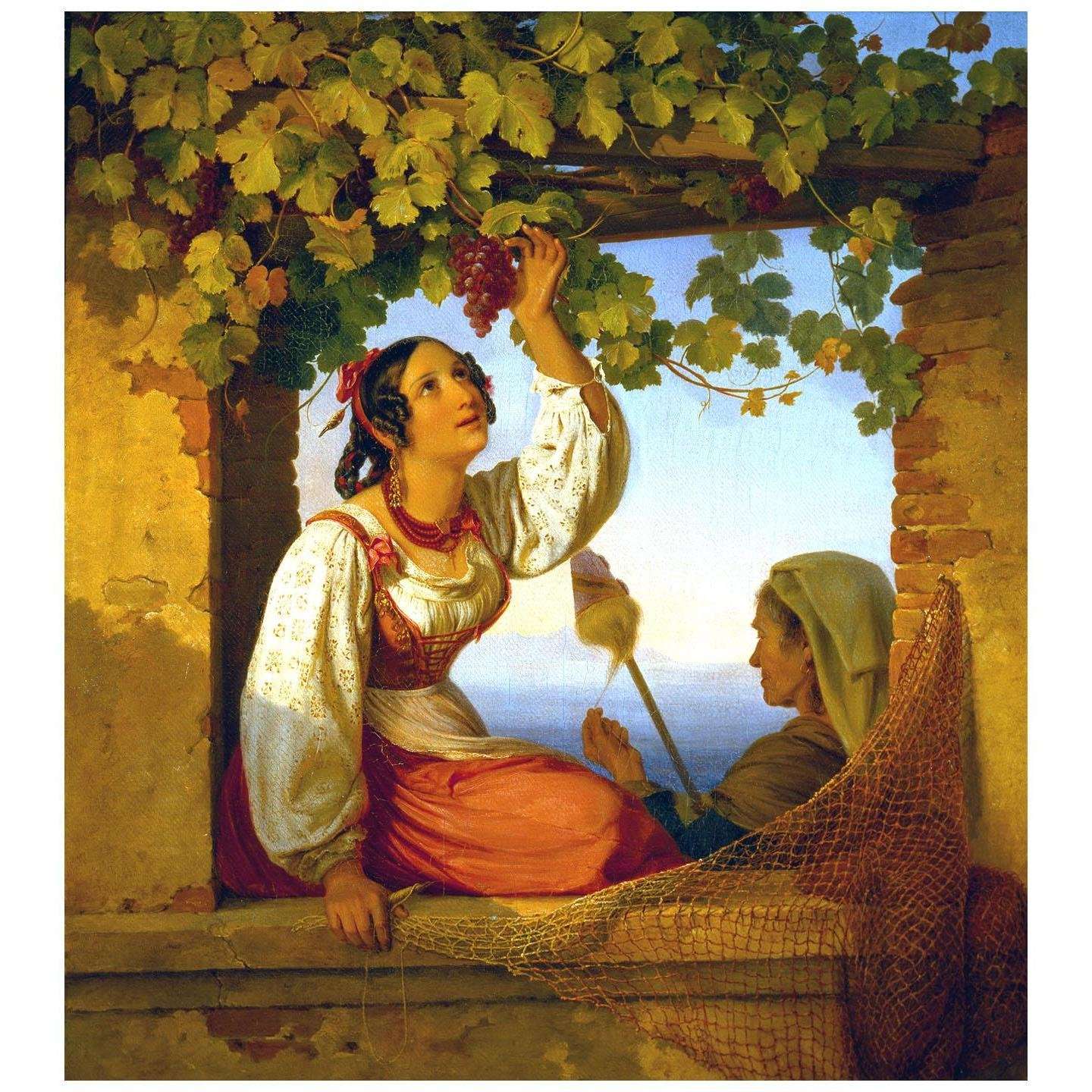  J.H.W. Tischbein. Napolitansk fiskerpige. 1816. Thorvaldsens museum Copenhagen