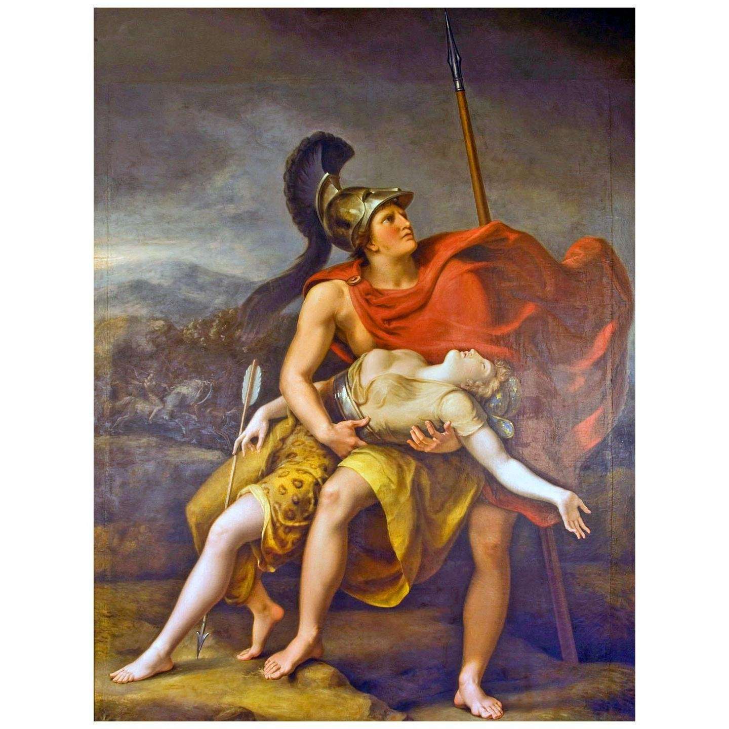  J.H.W. Tischbein. Achill und Penthesila. 1823. Grossherzogliches Schloss Eutin