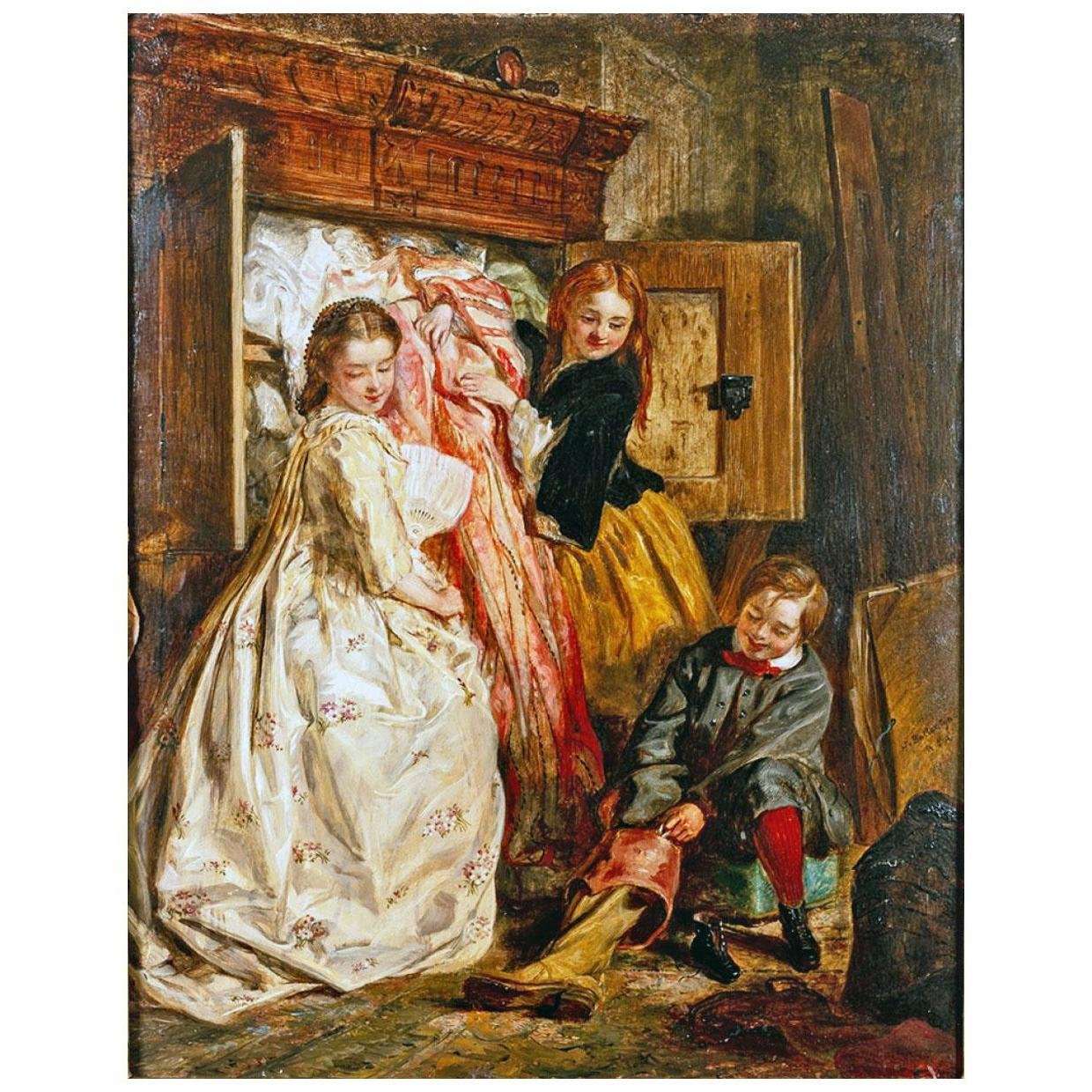  John Ballantyne. The Wardrobe Raiders. 1870. Private collection