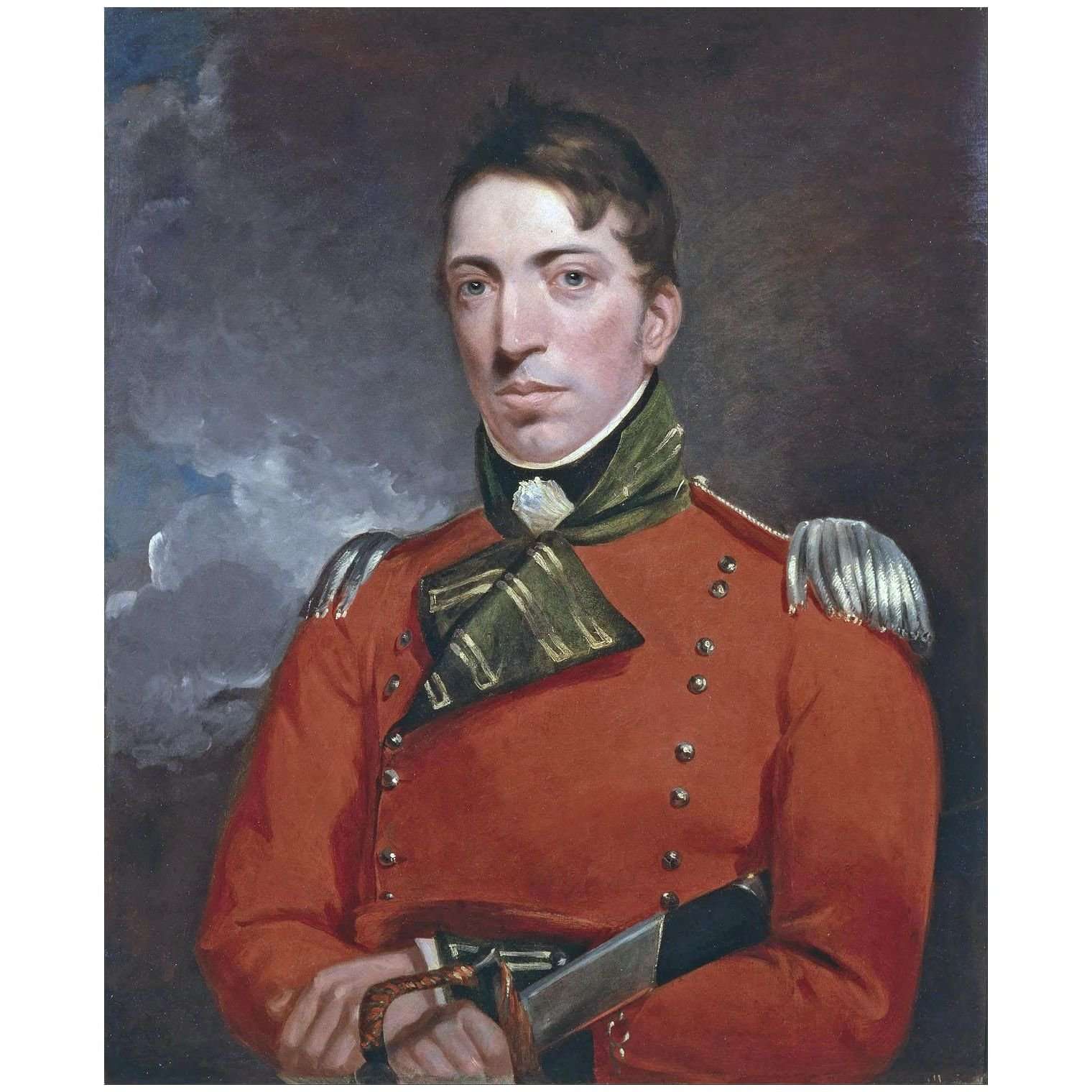  John Constable. Captain Richard Gubbins. 1804. Yale Center for British Art