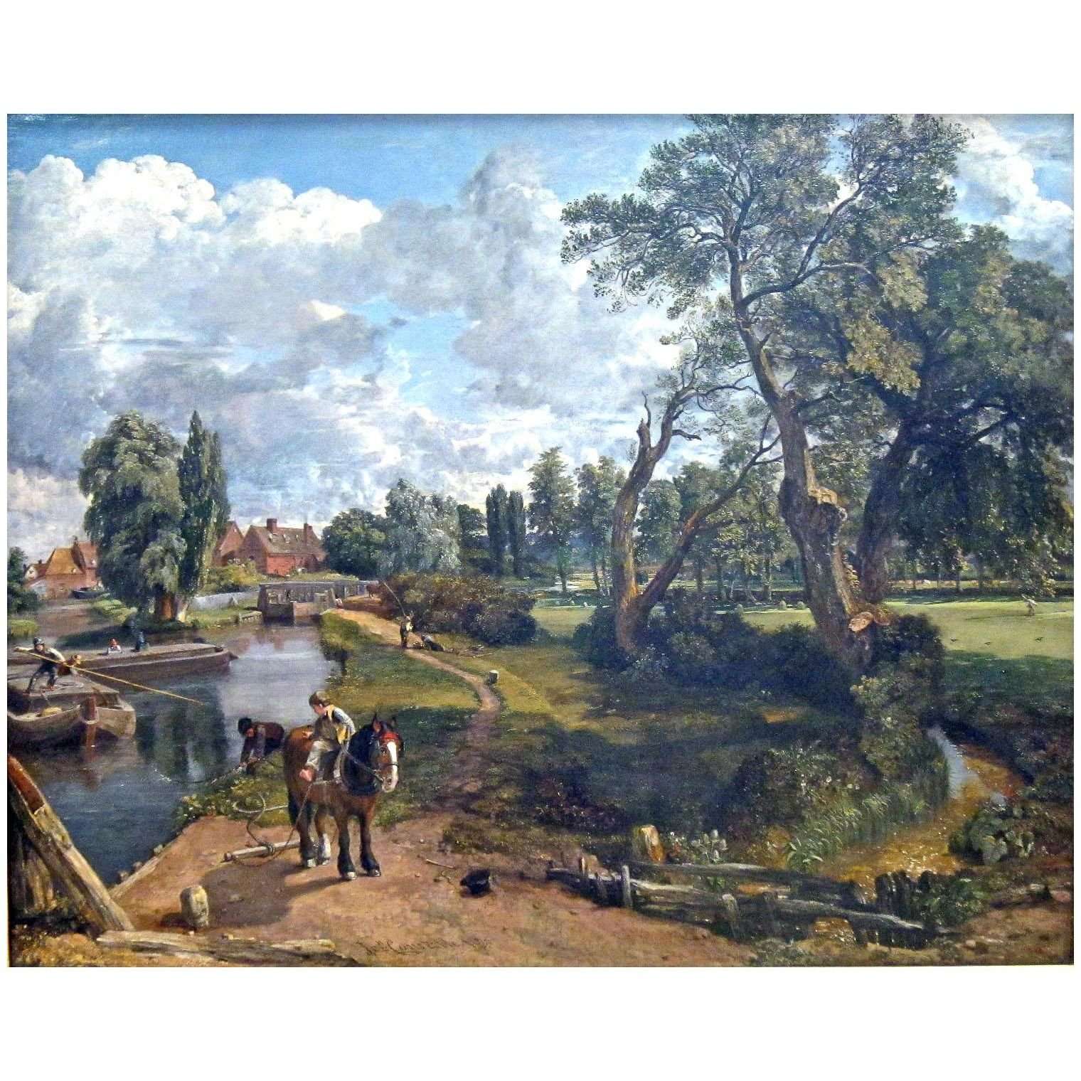  John Constable. Flatford Mill. 1816. Tate Britain