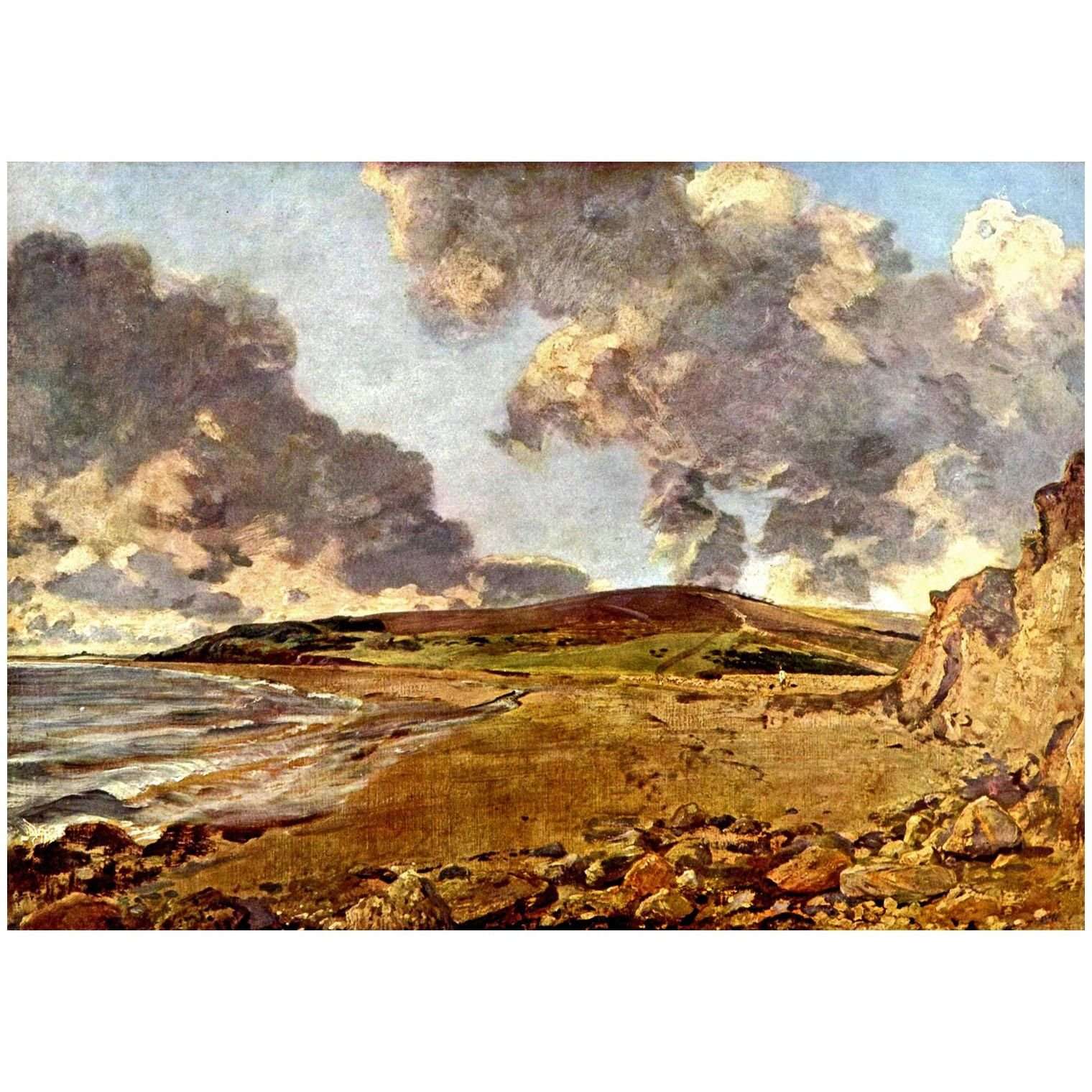  John Constable. Weymouth Bay. 1816. National Gallery London