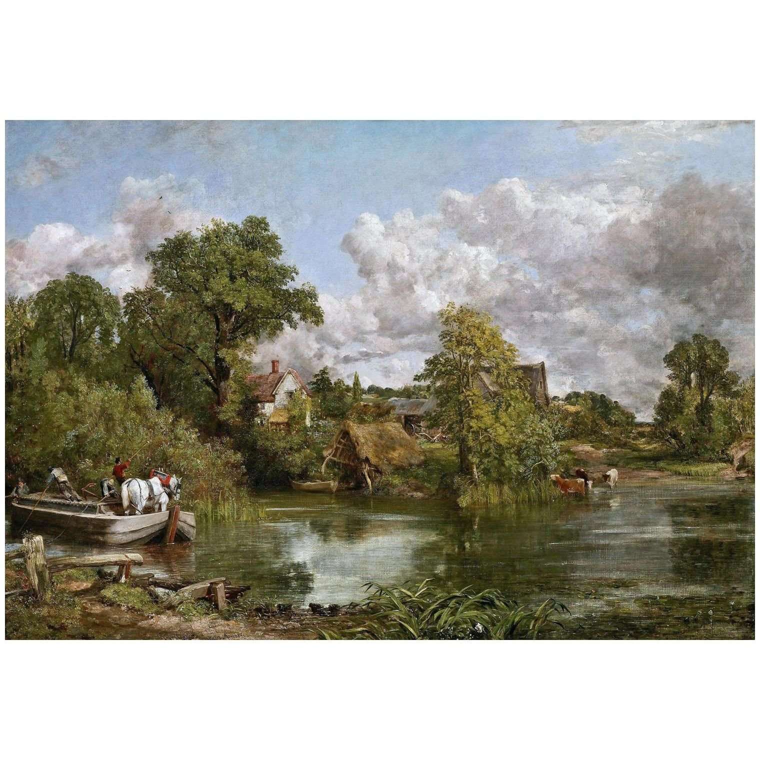  John Constable. The White Horse. 1819. Frick Collection NY