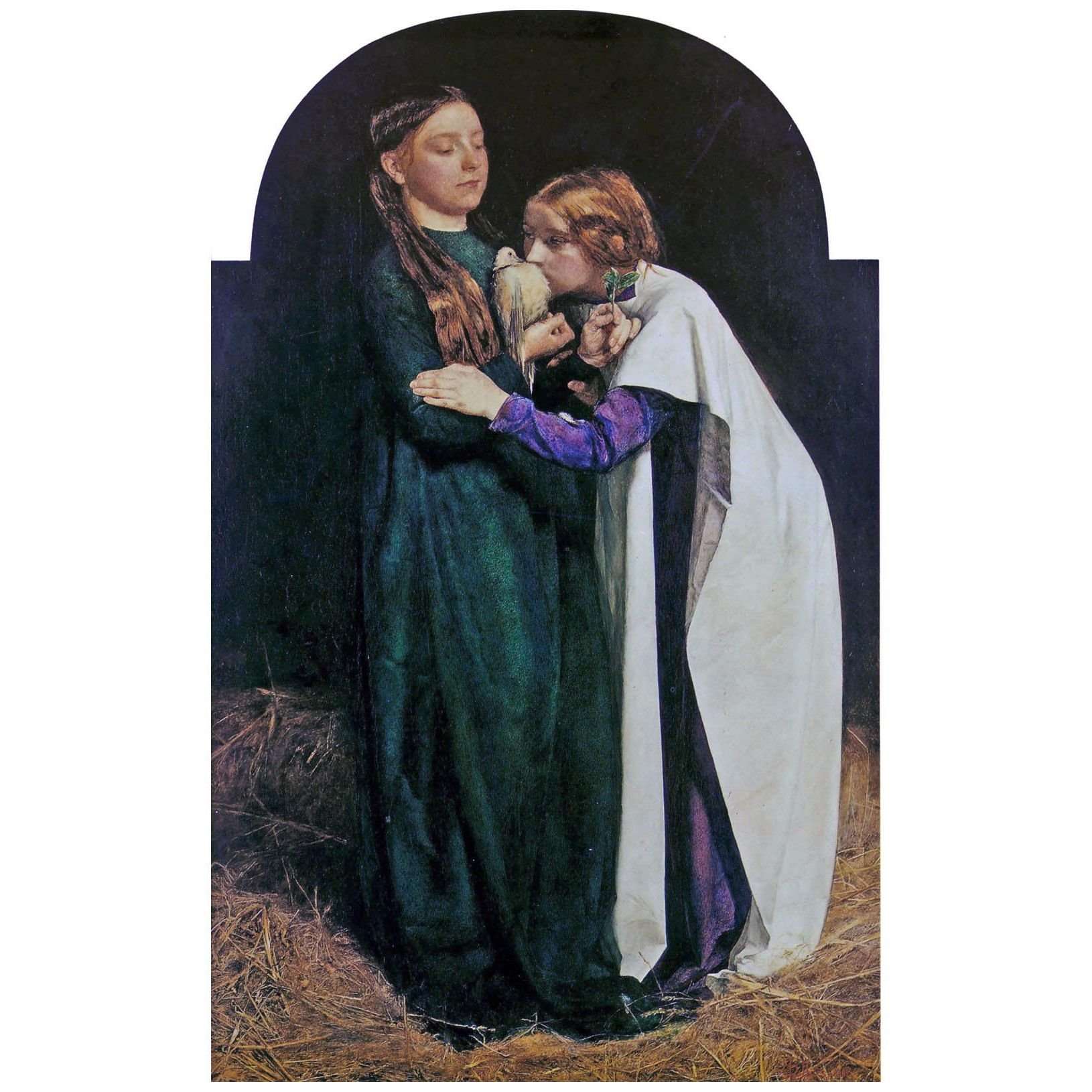   John Everett Millais. Return of the Dove to the Ark. 1851. Ashmolean Museum Oxford