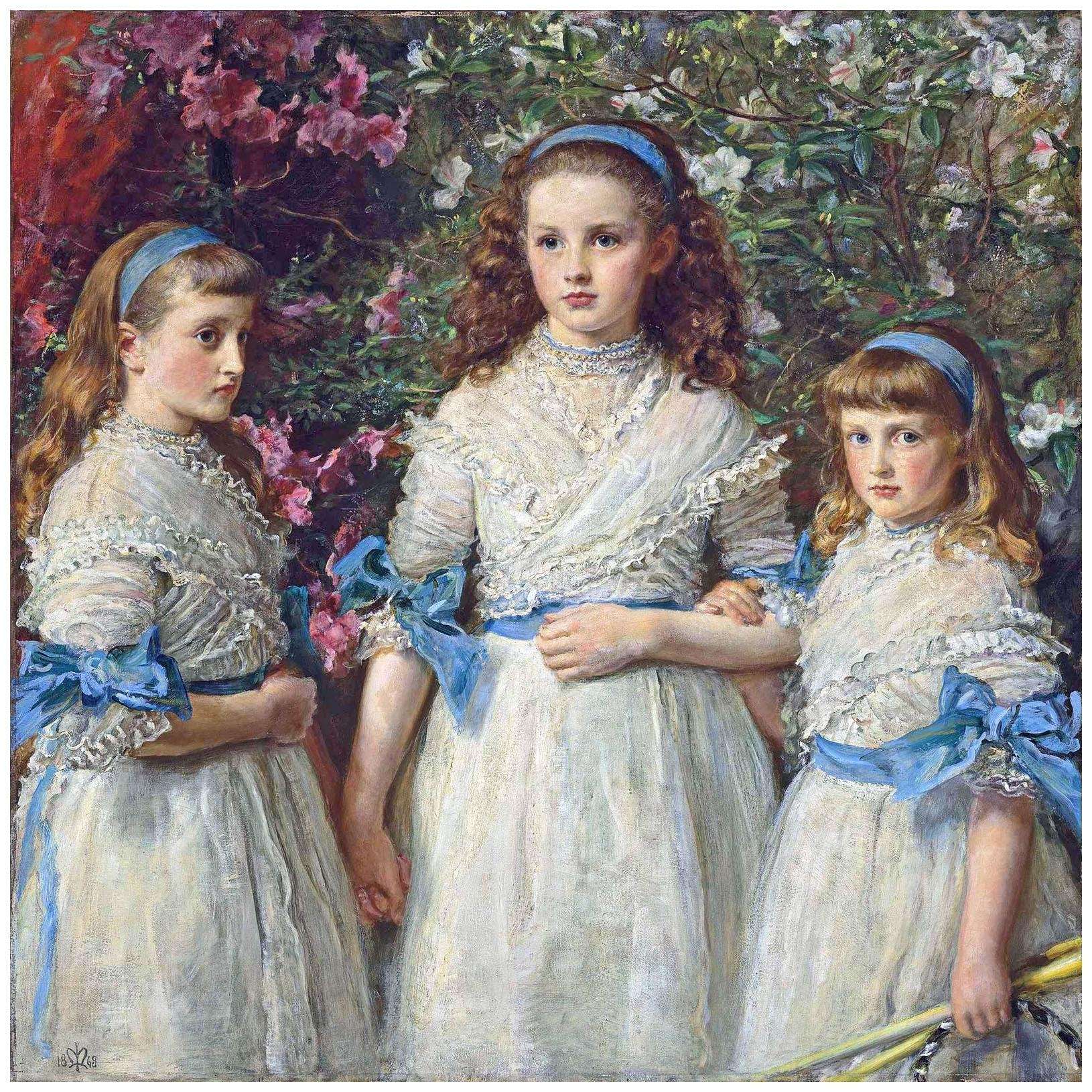   John Everett Millais. Sisters. 1868. Private Collection