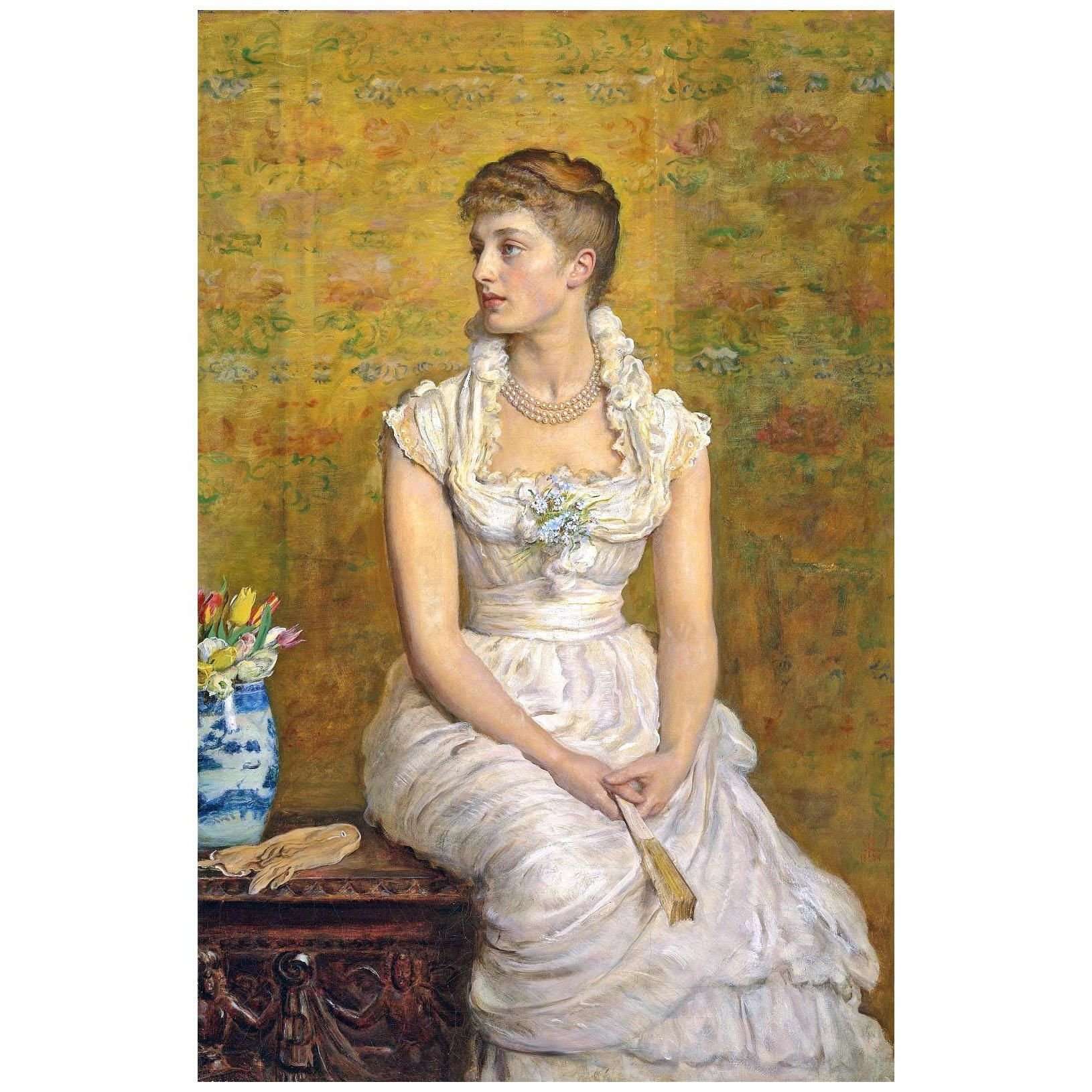   John Everett Millais. Lady Campbell. 1884. Private Collection