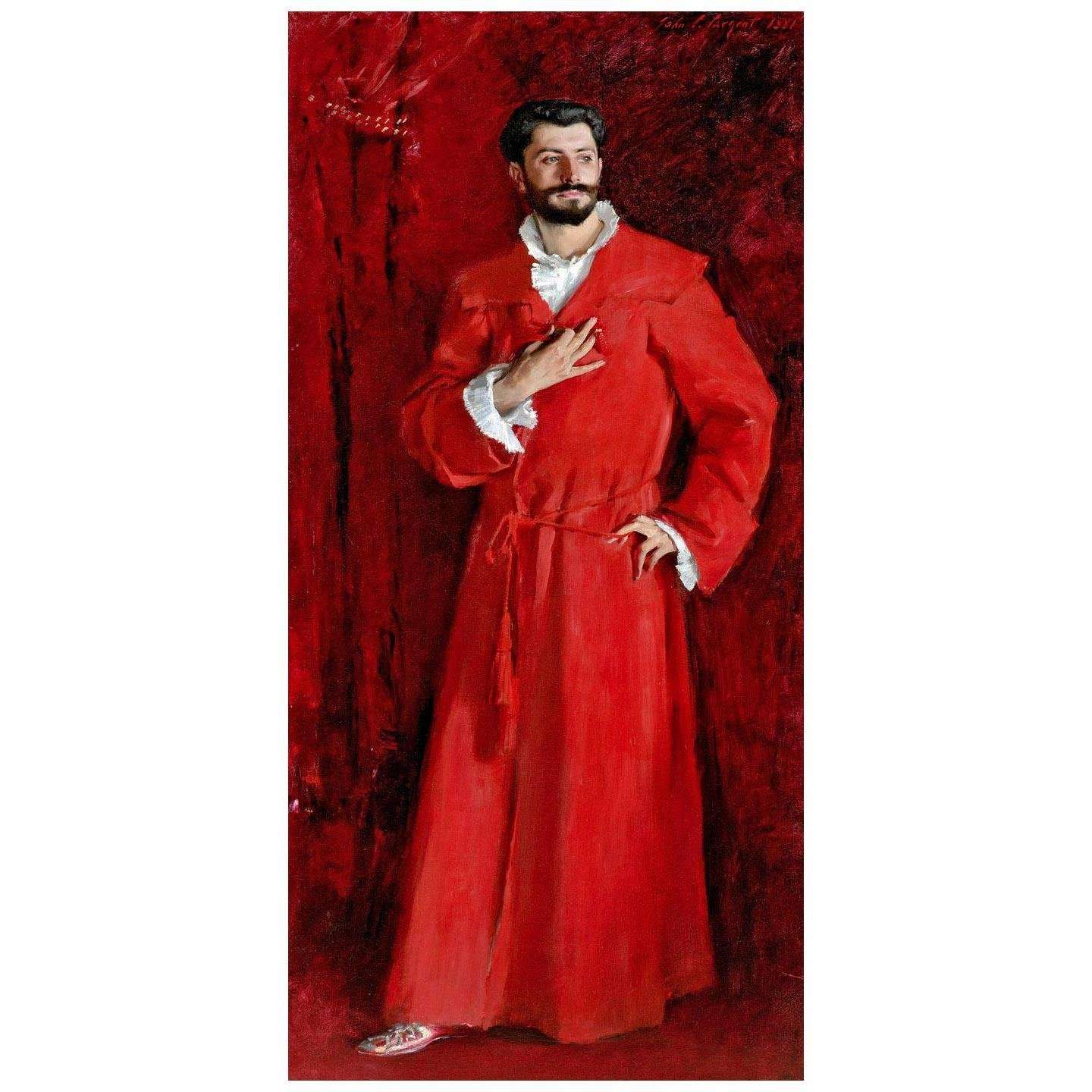  John Sargent. Doctor Pozzi. 1881. Hammer Museum, Los Angeles