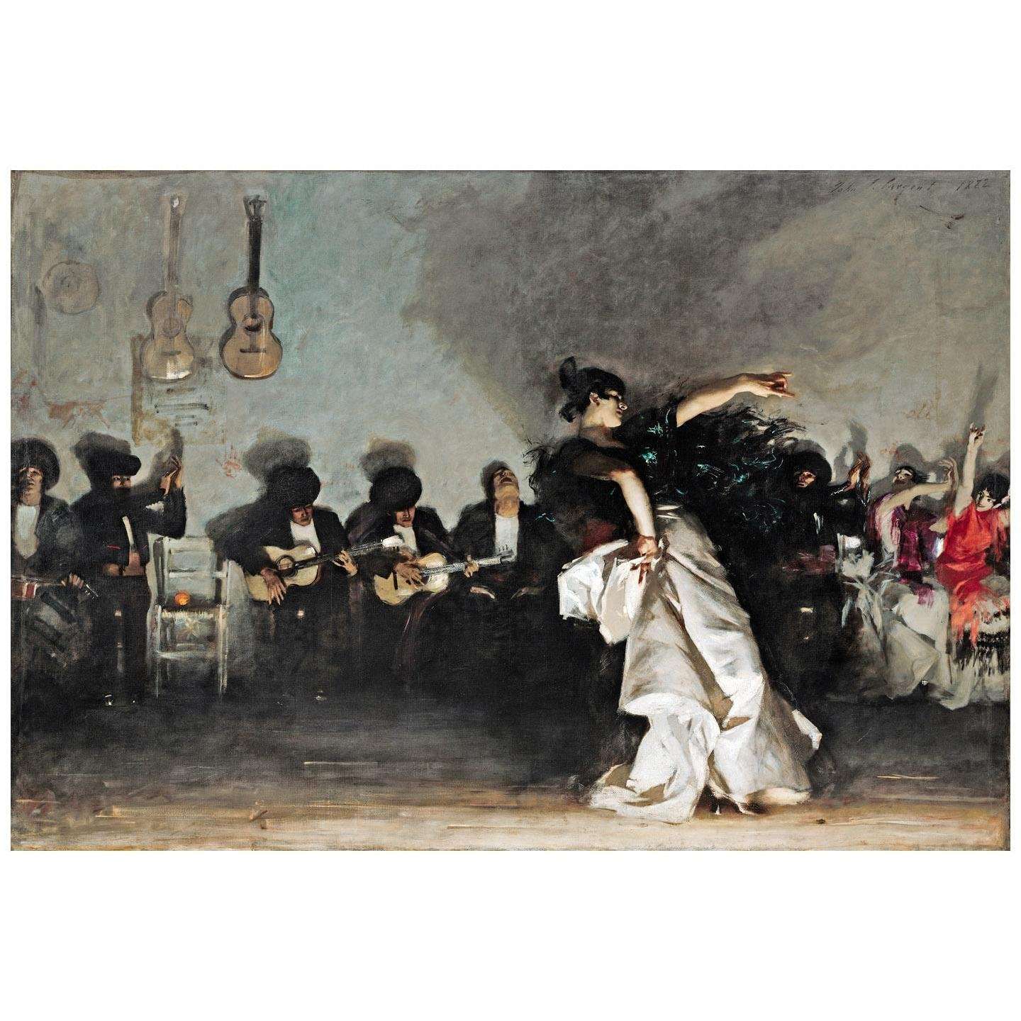  John Sargent. El Jaleo. 1882. Gardner Museum, Boston