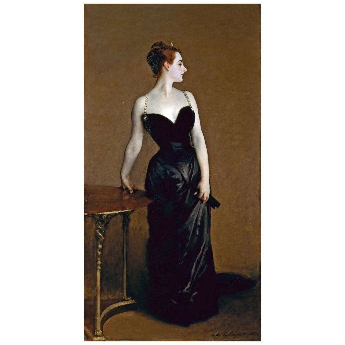  John Sargent. Portrait of Madame X. 1883. Metropolitan Museum, New York