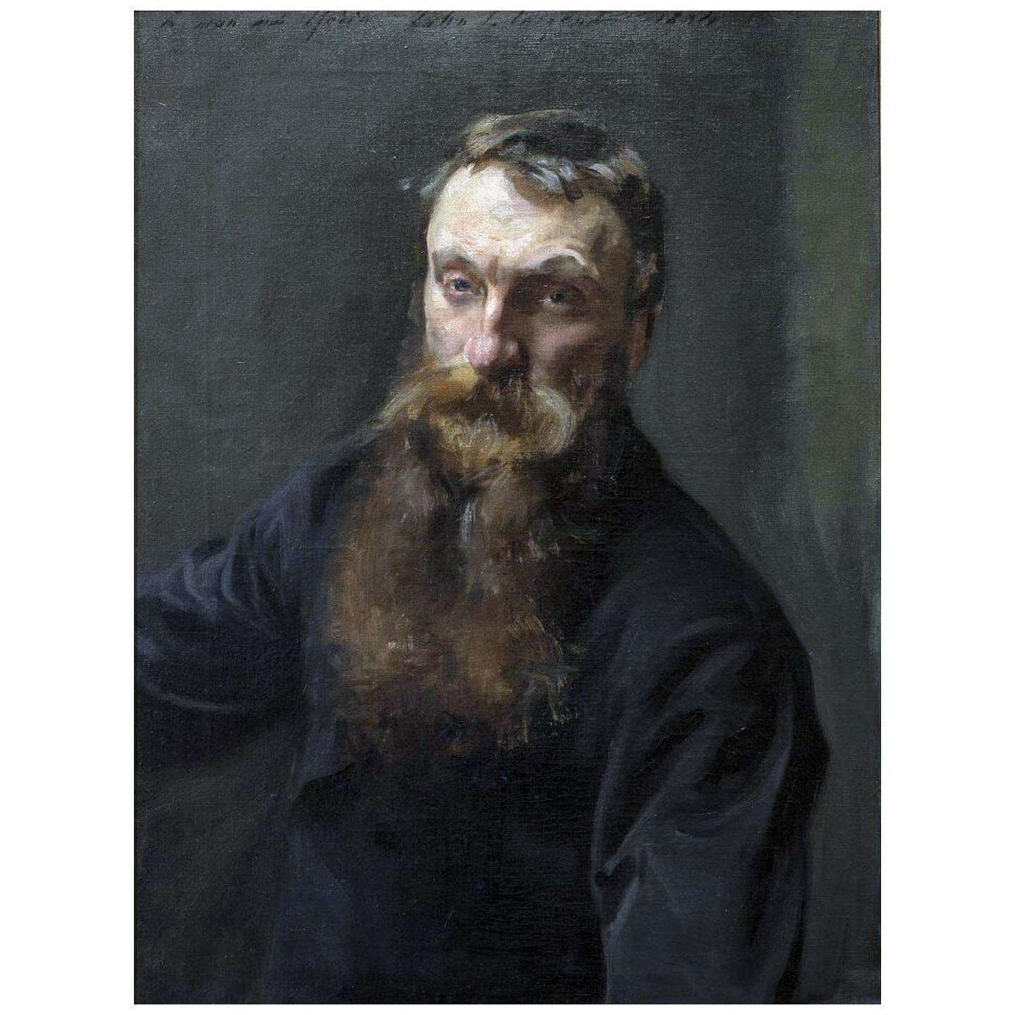  John Sargent. Auguste Rodin. 1884. Musee Rodin, Paris