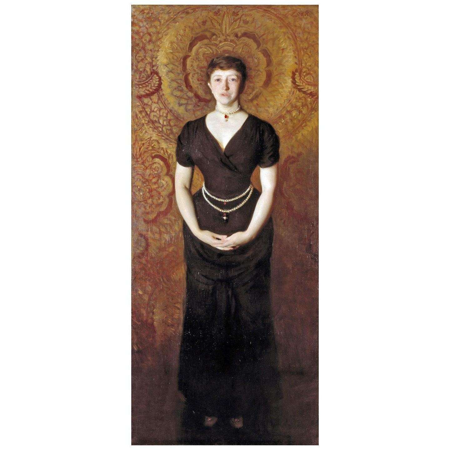  John Sargent. Isabella Stewart Gardner. 1888. Gardner Museum, Boston