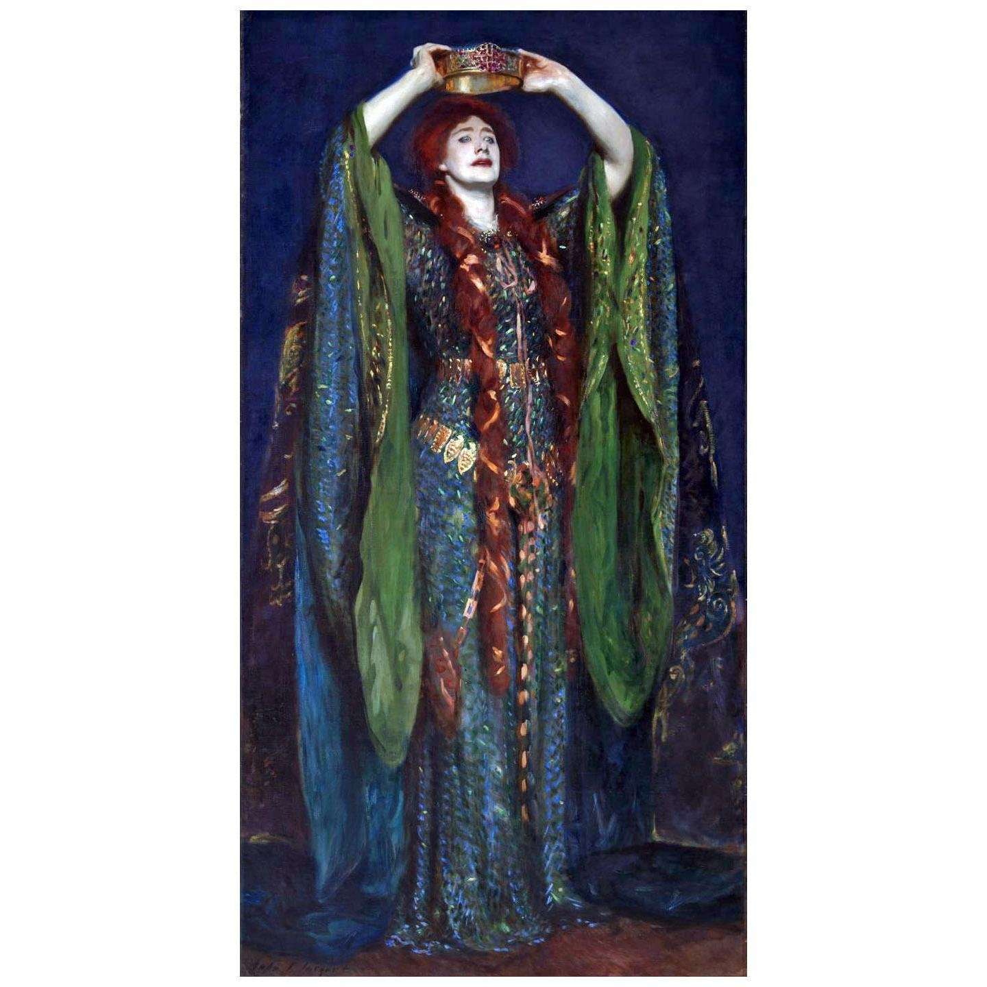  John Sargent. Ellen Terry as Lady Macbeth. 1889. Tate Britain, London