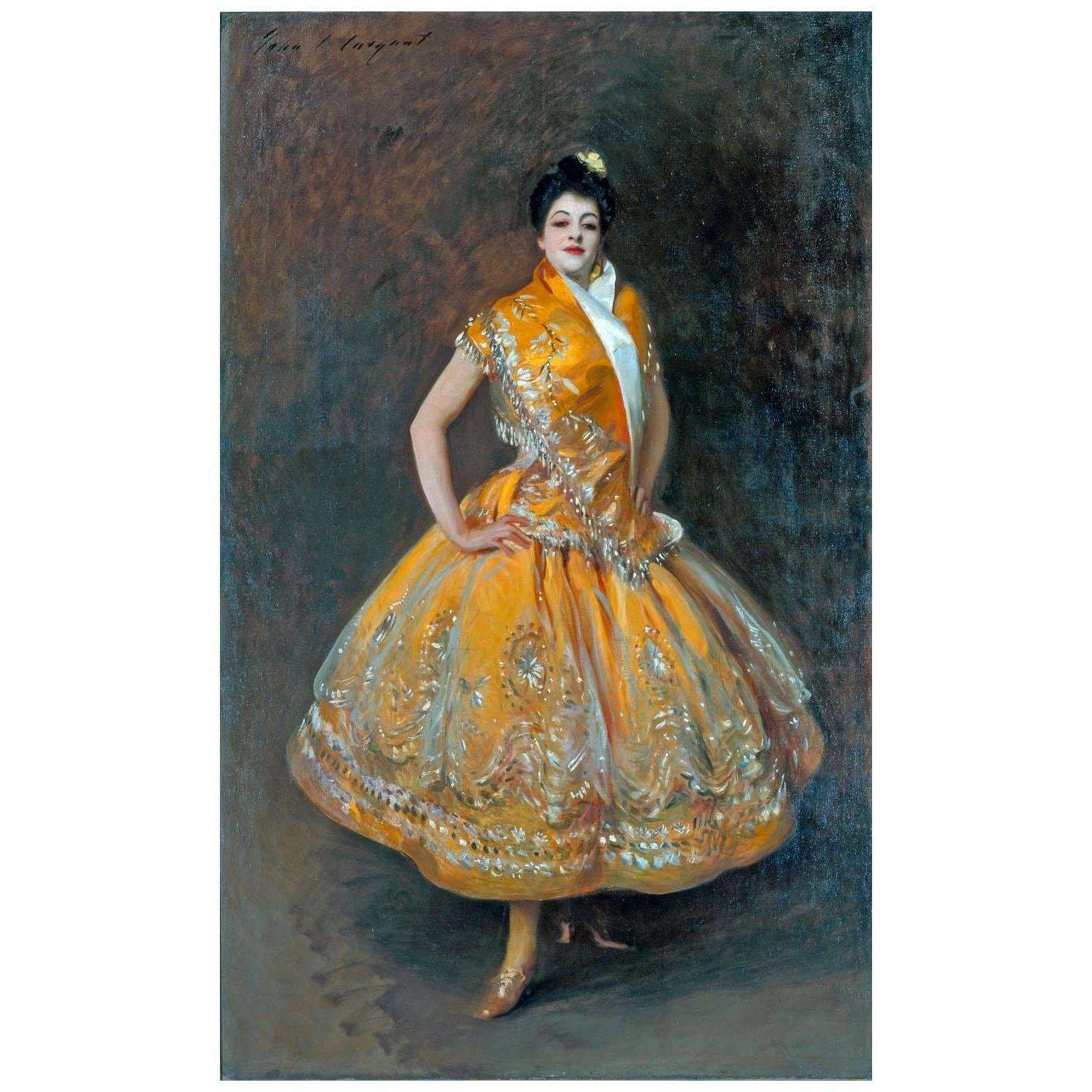  John Sargent. La Carmencita. 1890. Musee dOrsay, Paris