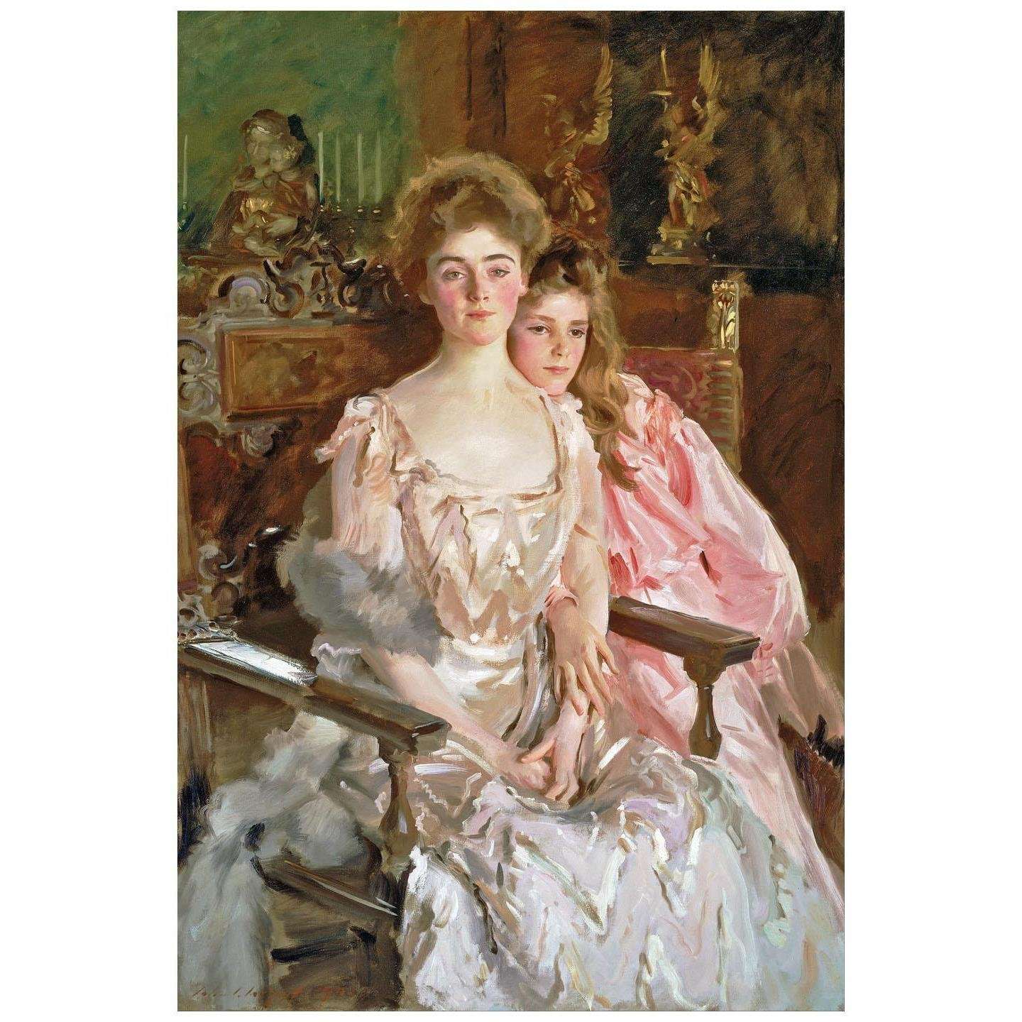  John Sargent. Mrs. Fiske Warren with Daughter. 1903. Museum of Fine Arts, Boston
