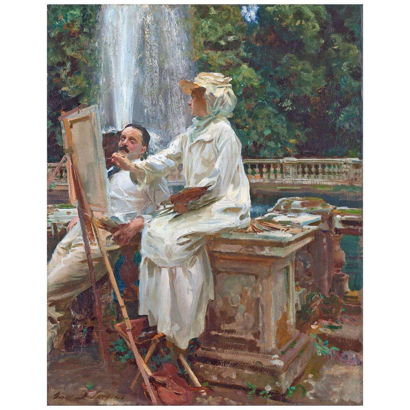  John Sargent. The Fountain. 1907. Art Institute of Chicago