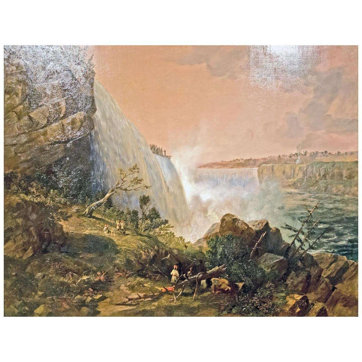   John Carmichael. Niagara Falls. 1837. Royal Ontario Museum, Toronto