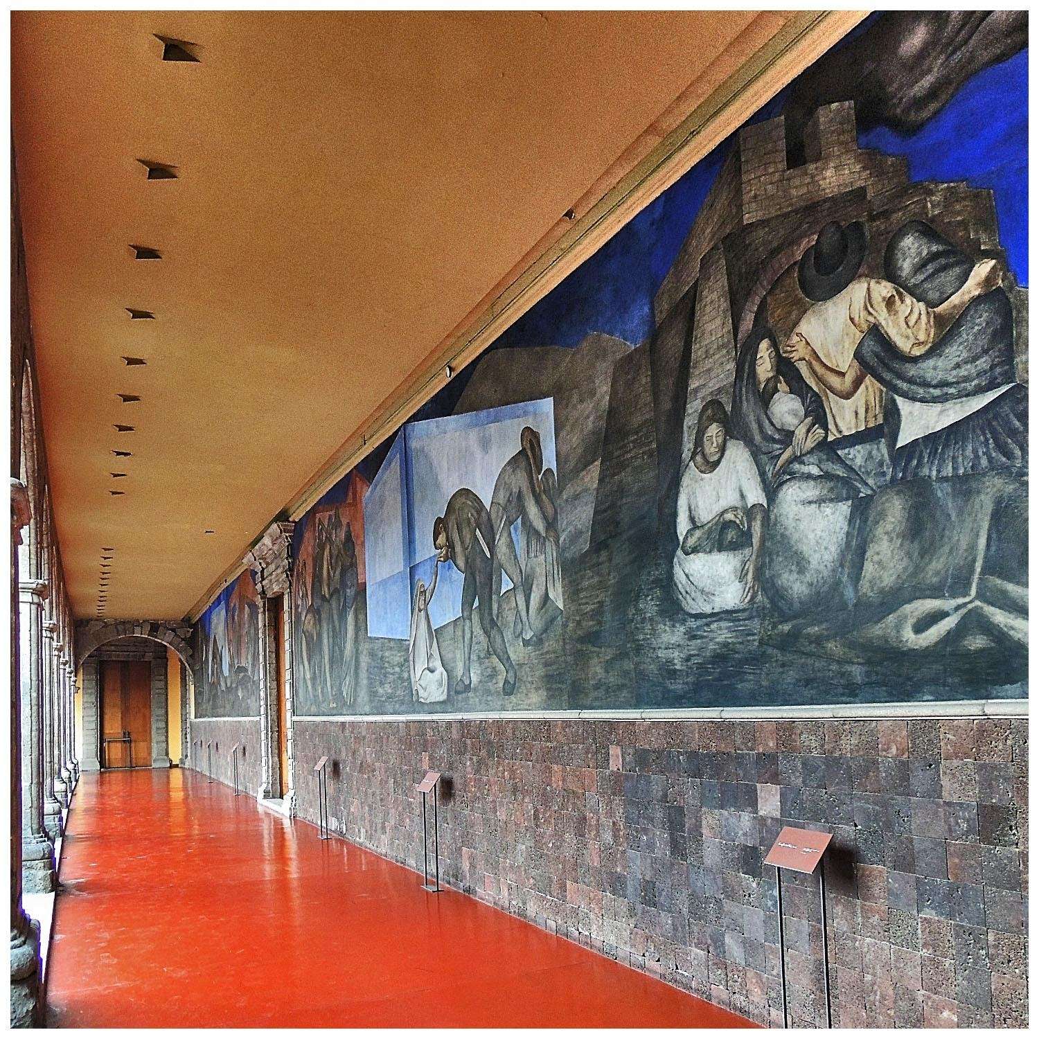   Jose Orozco. Murales en San Ildefonso College Mexico. 1923-1926s