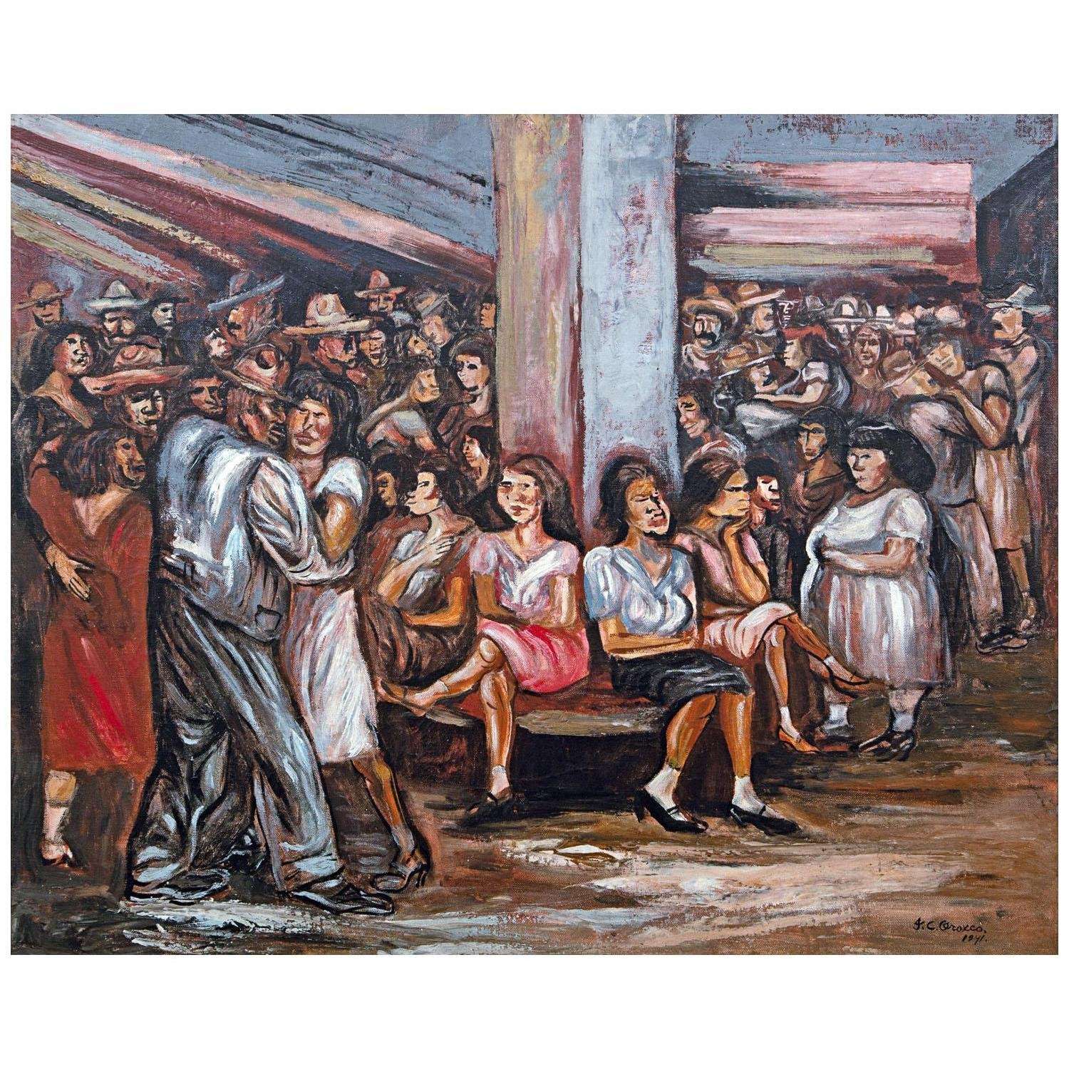   Jose Orozco. La Cantina. 1941. Private collection