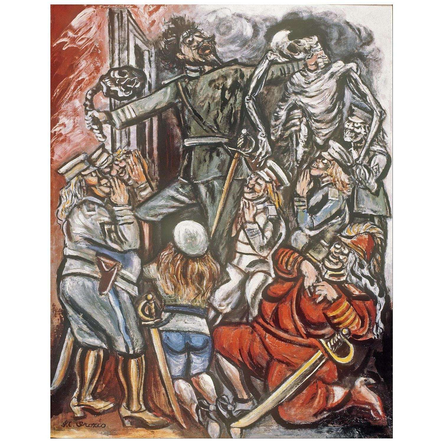   Jose Orozco. Demagogue. 1946. Museo Nacional Mexico