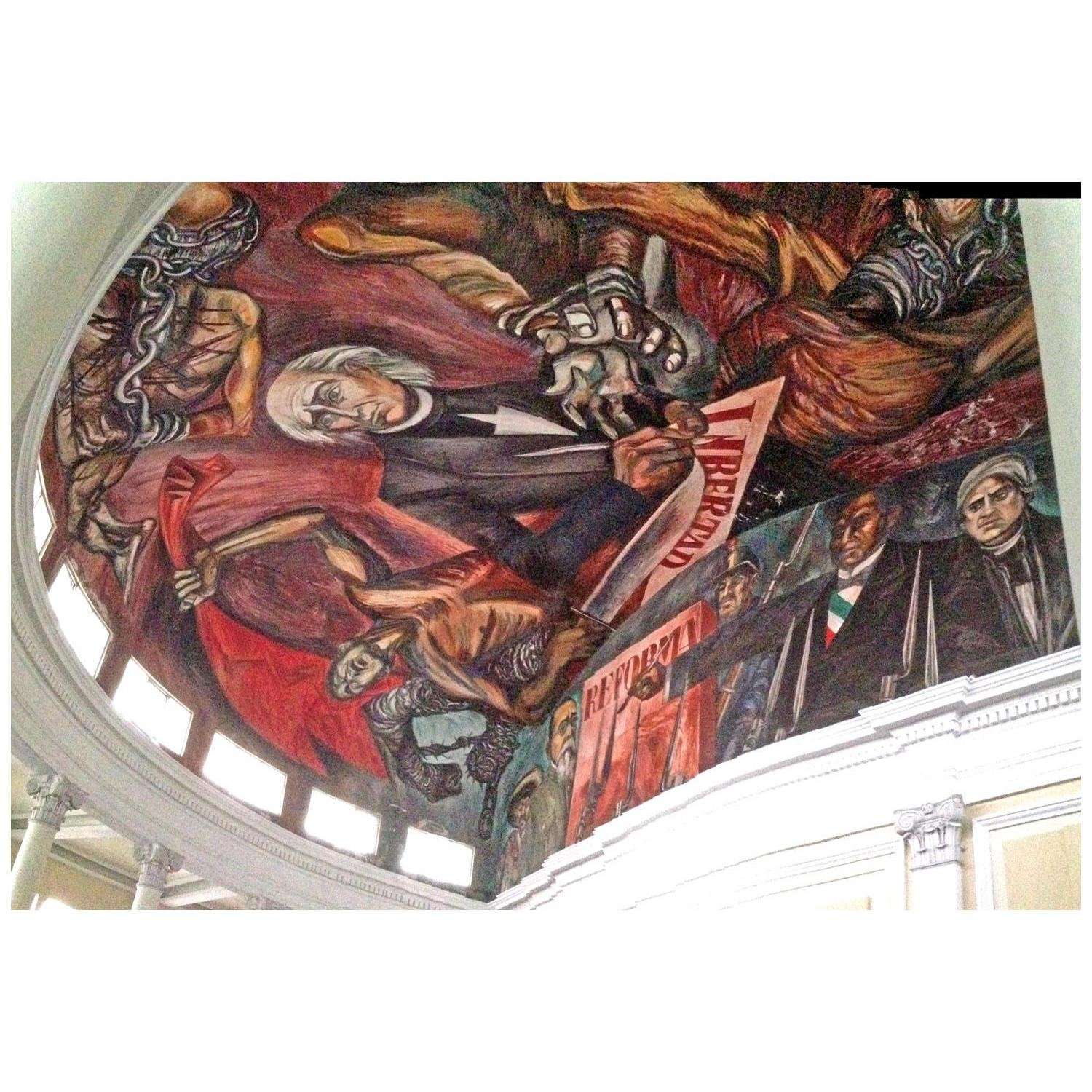   Jose Orozco. The People and its Leaders. 1948. Palacio de Gobierno, Guadalajara