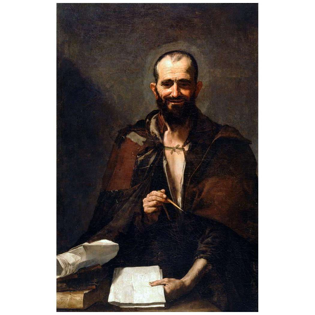   Jose de Ribera. Democritus. 1630. Museo del Prado