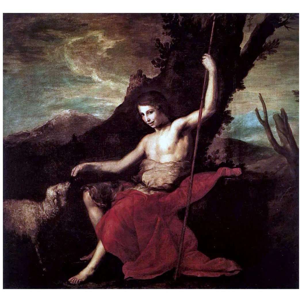   Jose de Ribera. Juan Bautista. 1630. Museo del Prado