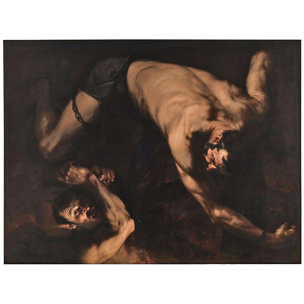   Jose de Ribera. Ixion. 1632. Museo del Prado