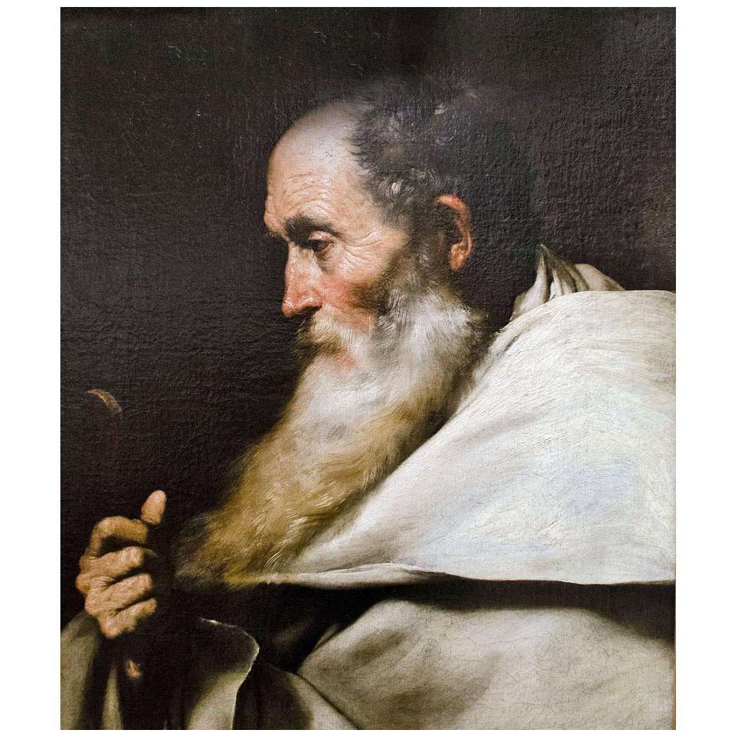   Jose de Ribera. San Bernardo. 1634. Museo de Bellas Artes da Asturias