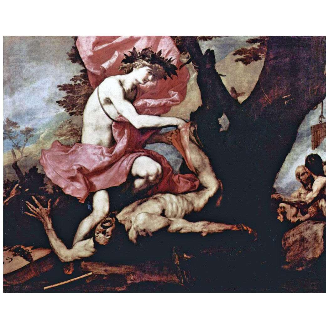   Jose de Ribera. Apolo y Marsio. 1637. Royal Museums of Fine Arts, Brussels