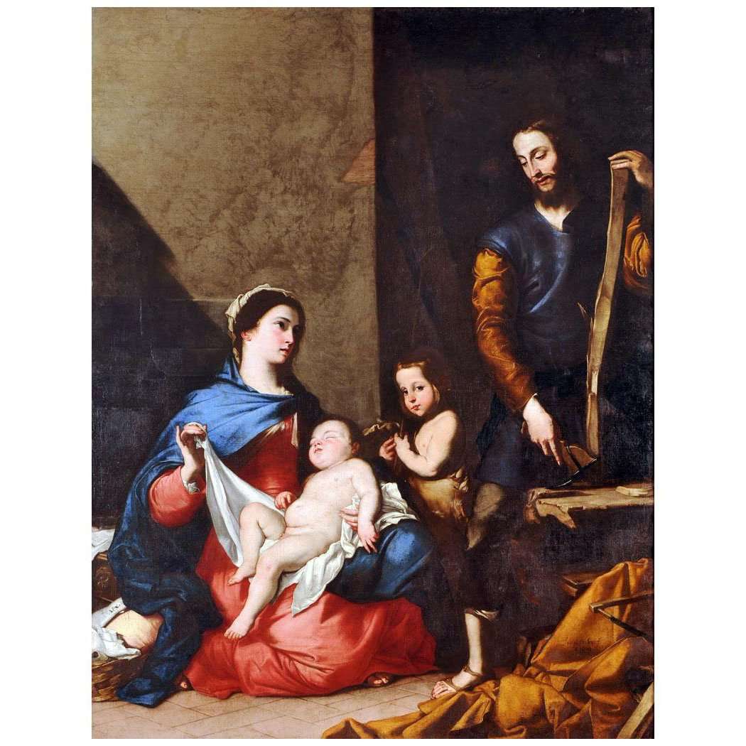   Jose de Ribera. Sagrada familia. 1639. Museo de Santa Cruz, Toledo