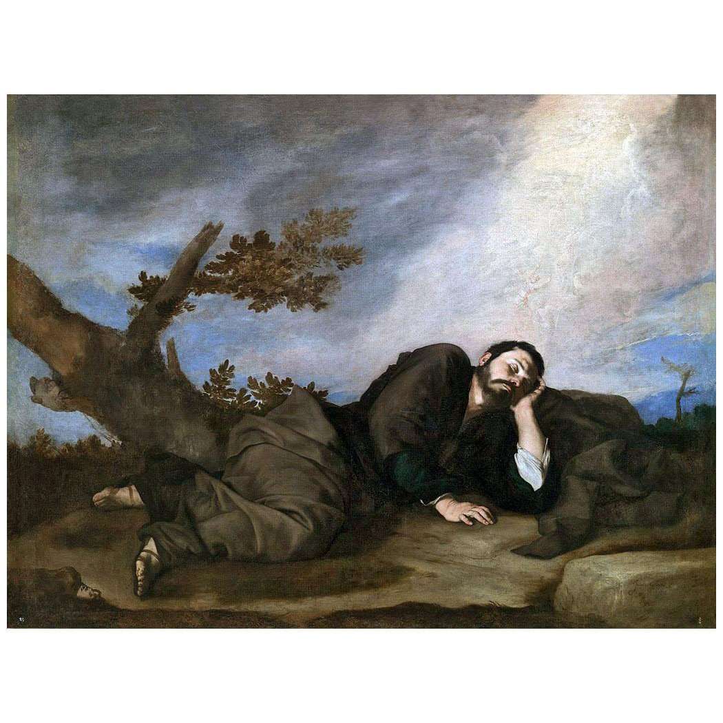   Jose de Ribera. El sueno de Jacob. 1639. Museo del Prado