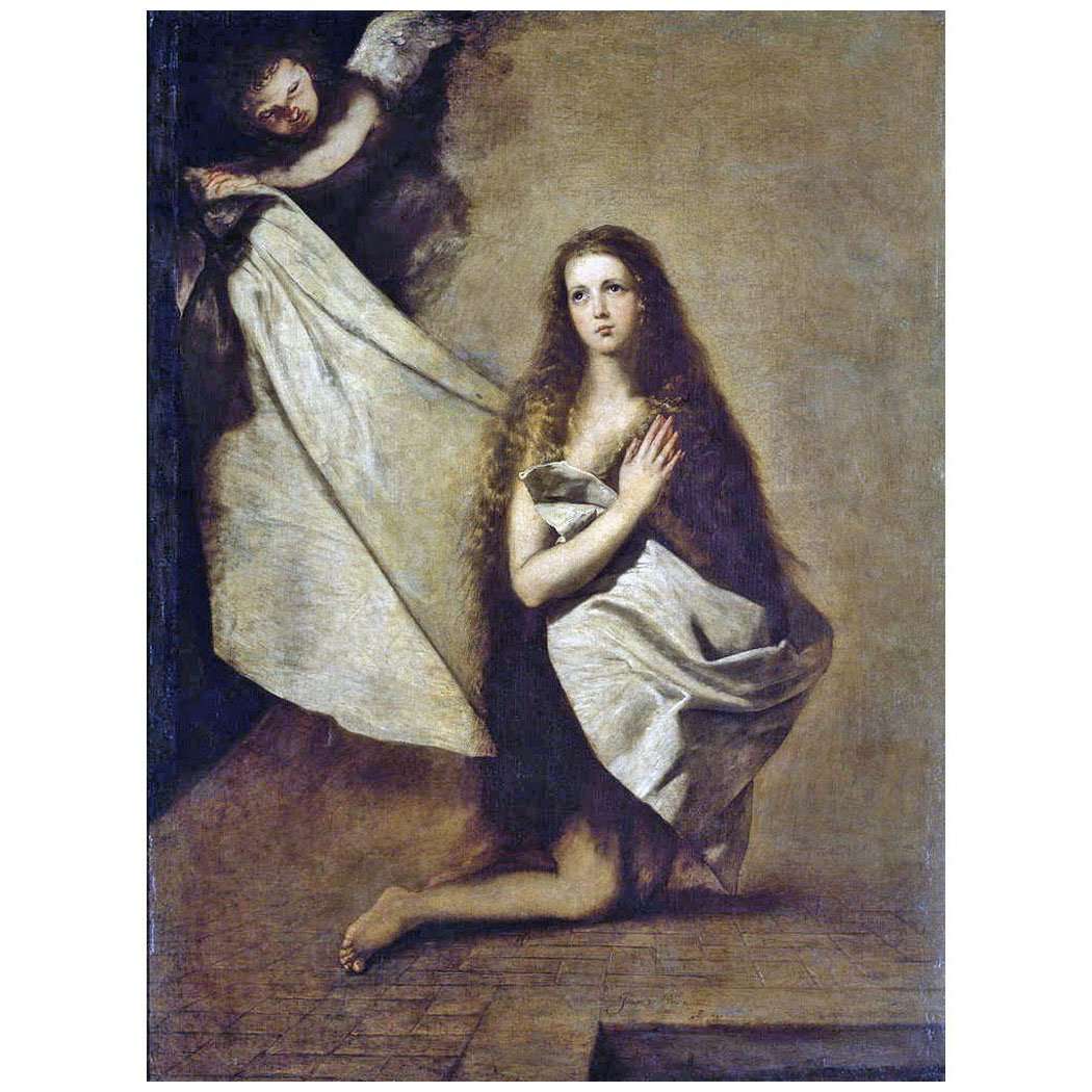   Jose de Ribera. Santa Ines. 1641. Gemaldegalerie, Dresden