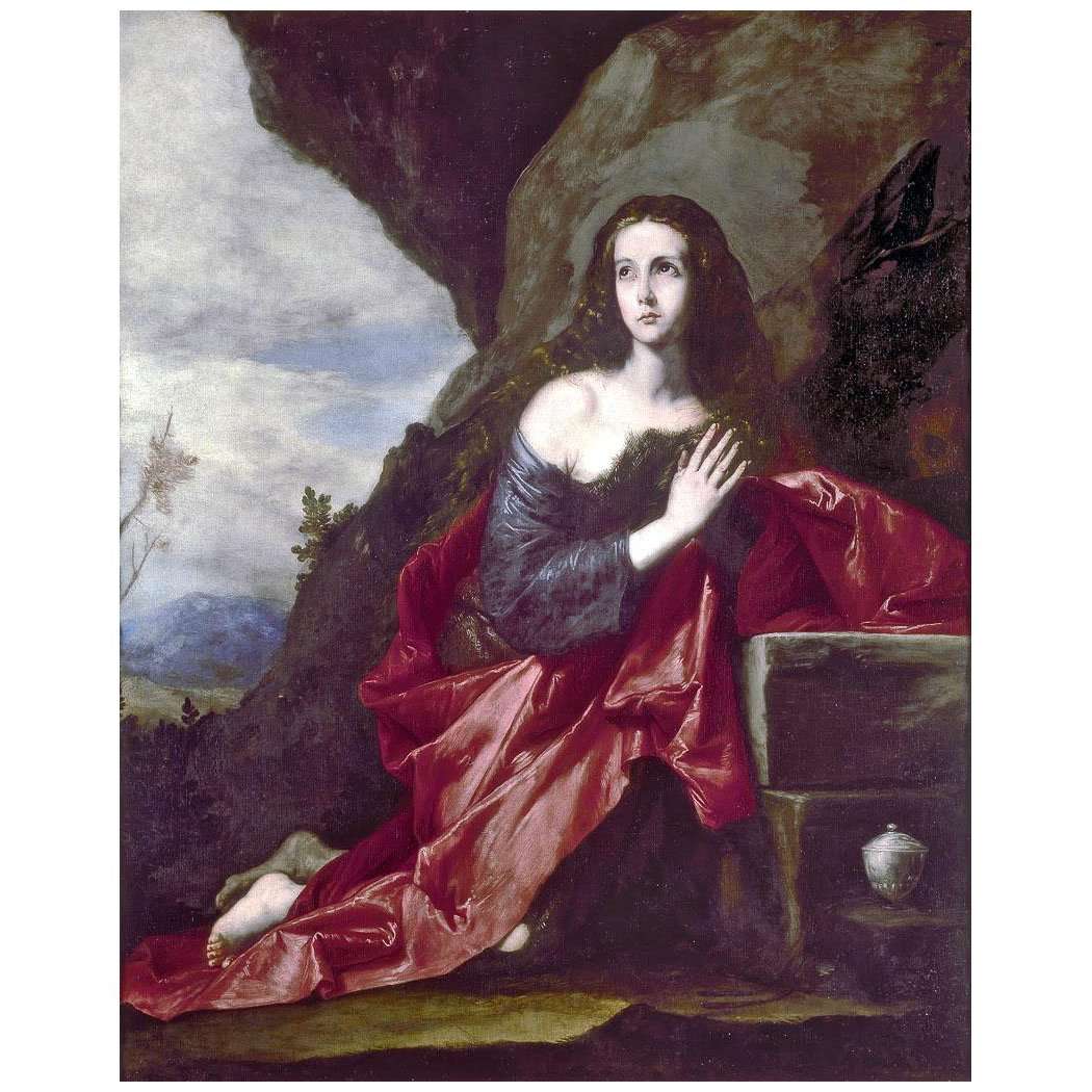   Jose de Ribera. Magdalena penitente. 1641. Museo del Prado