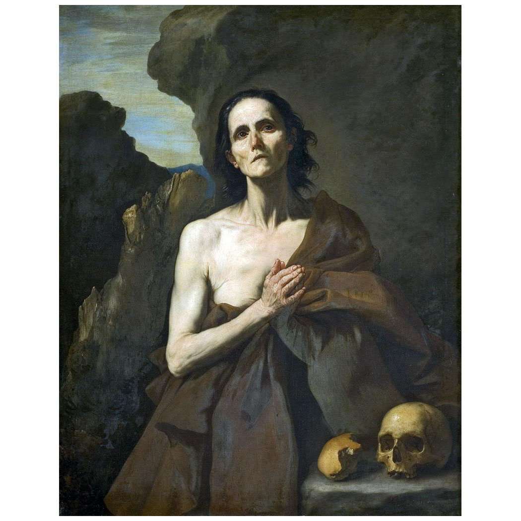   Jose de Ribera. Santa Mar?a de Egipto. 1641. Musee Fabre, Montpellier
