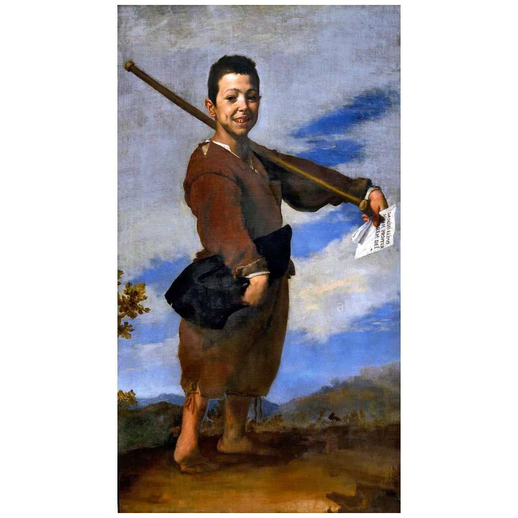  Jose de Ribera. El patizambo. 1642. Louvre