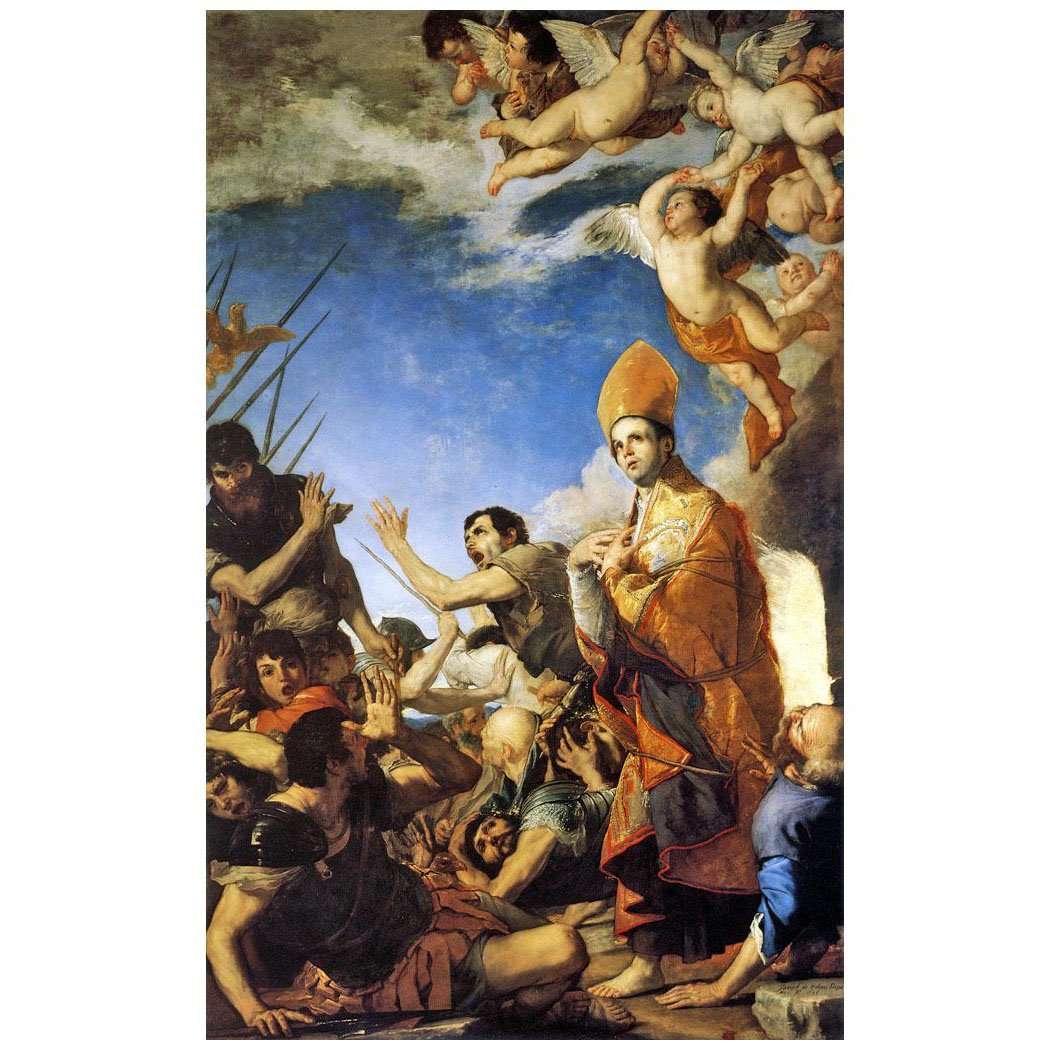   Jose de Ribera. San Gennaro. 1646. Cappella di San Gennaro, Napoli