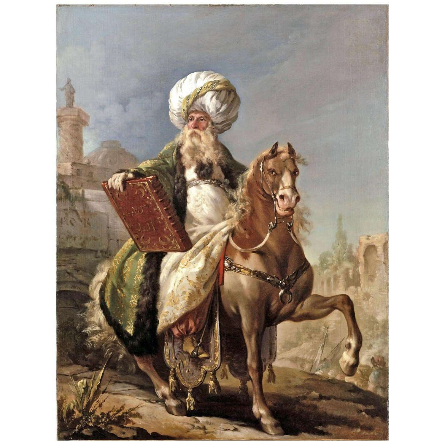 - Joseph-Marie Vien. L'architecte Hazon en costume turc. 1748. Collection priv?e